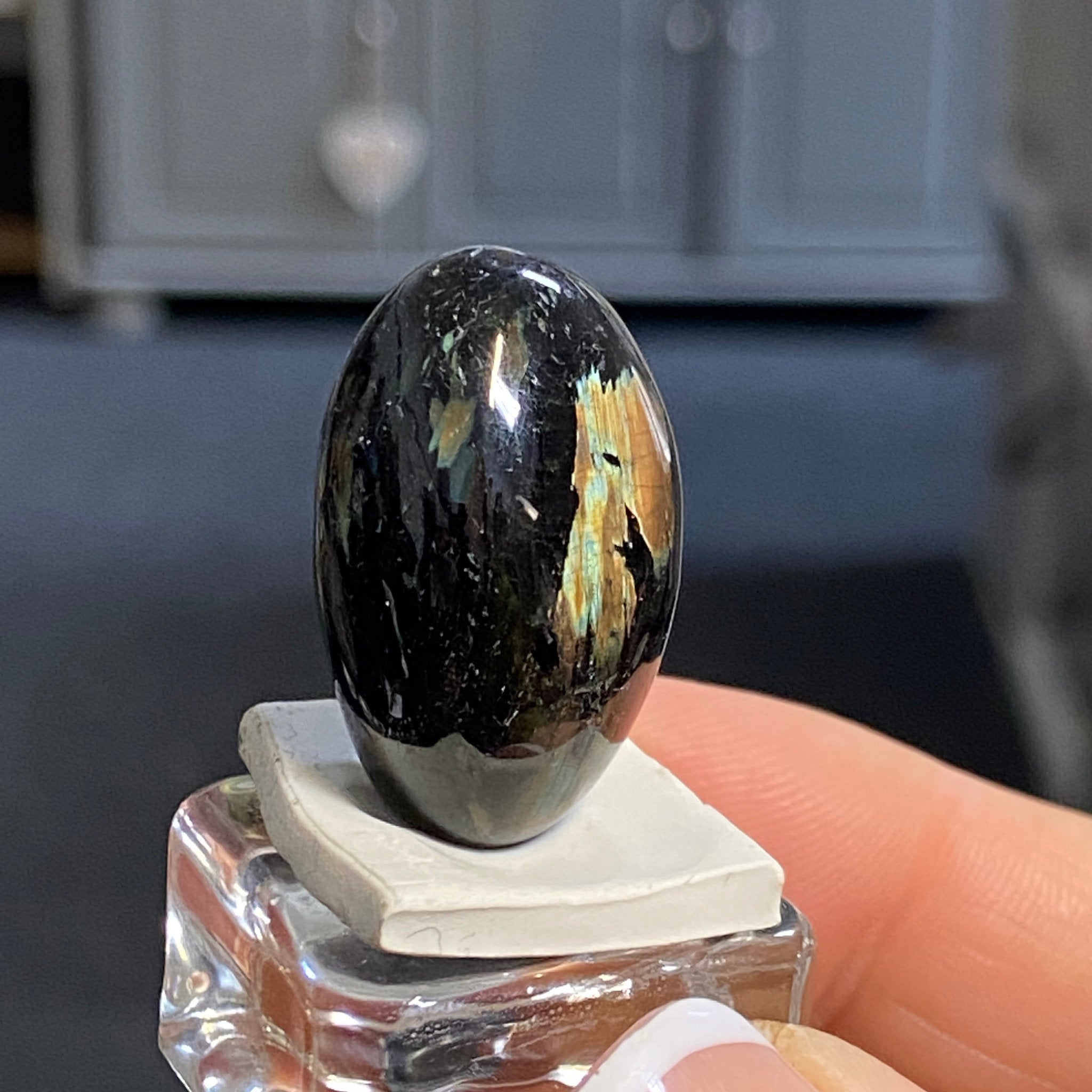 The Best Nuummite from Greenland - Tumbled Stone