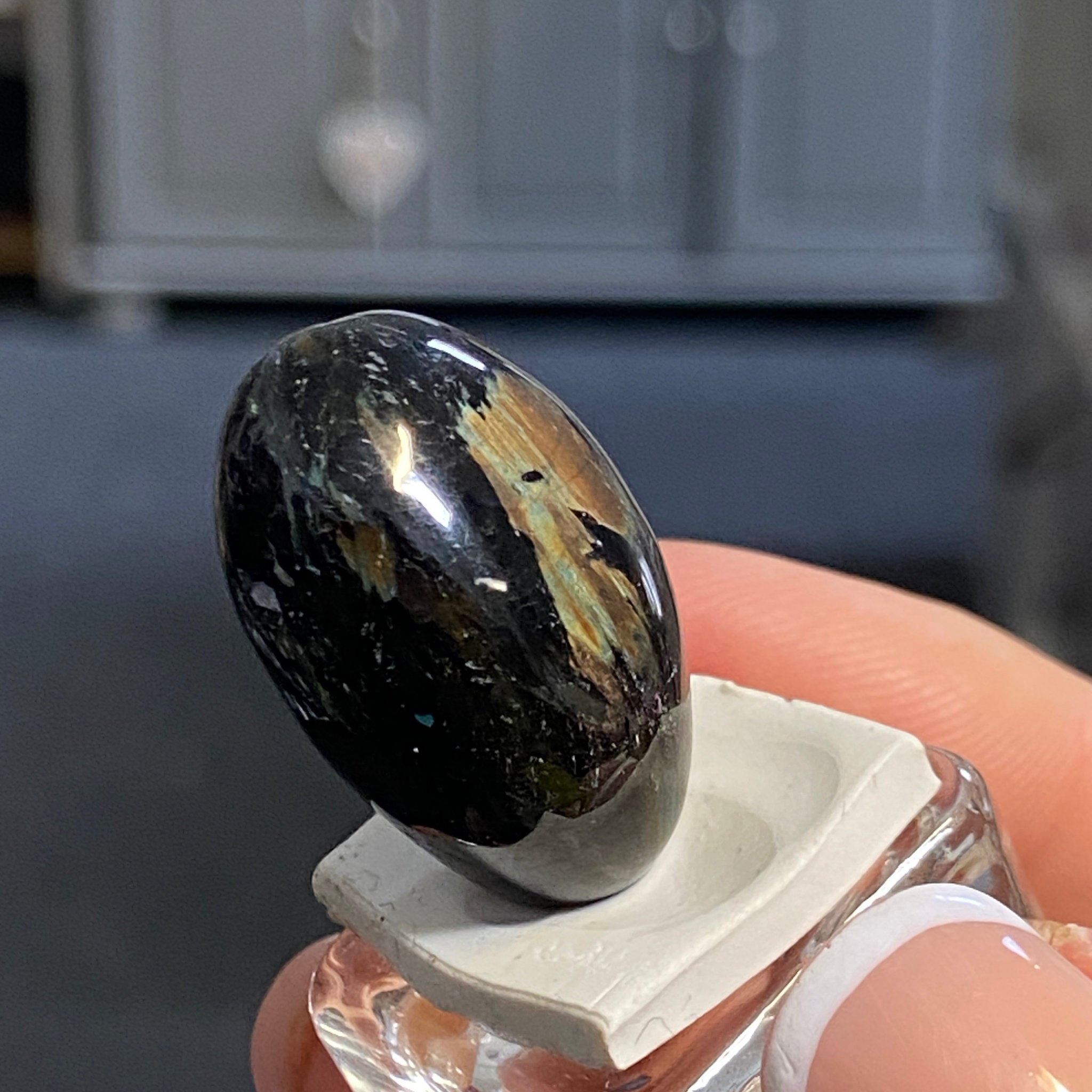 The Best Nuummite from Greenland - Tumbled Stone