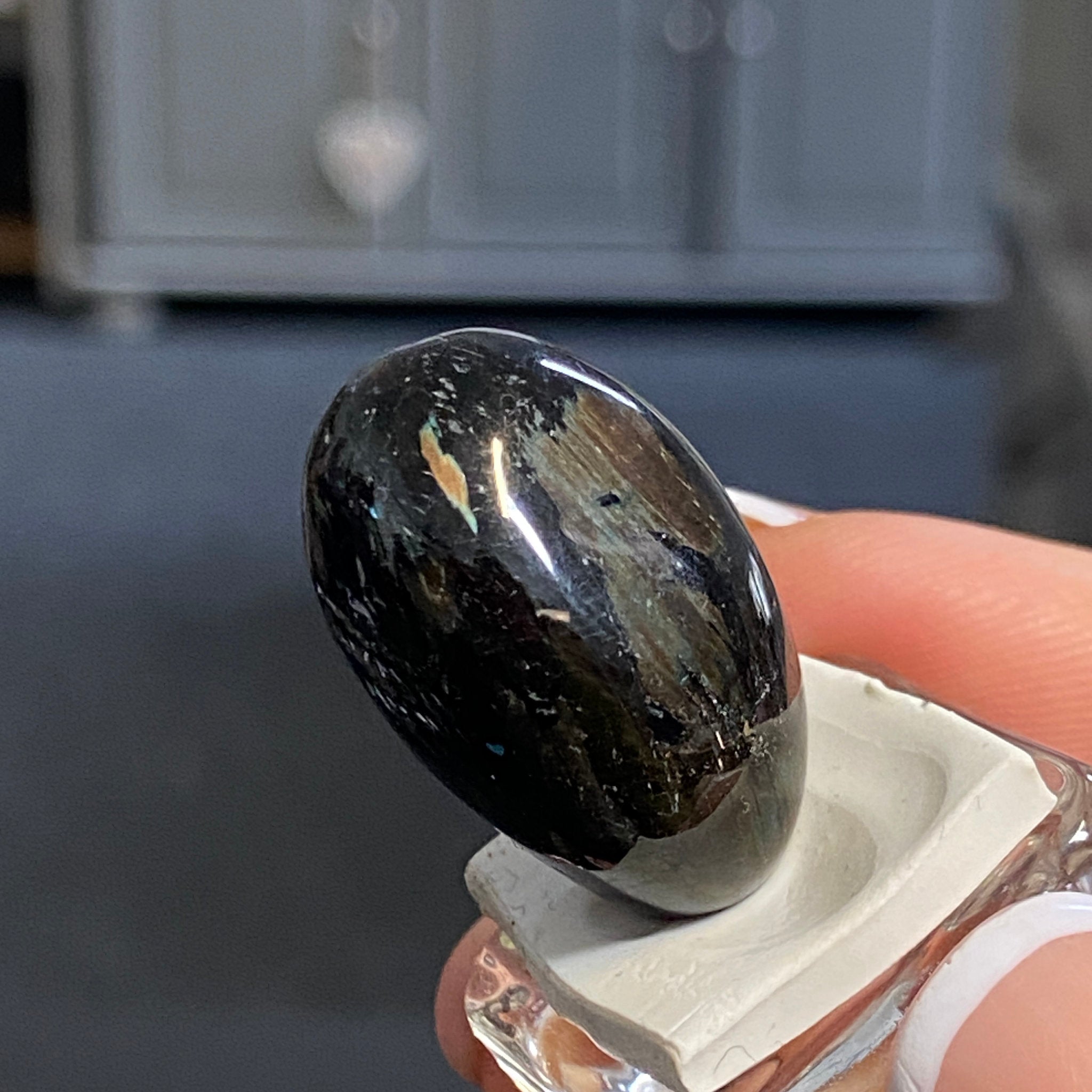 The Best Nuummite from Greenland - Tumbled Stone
