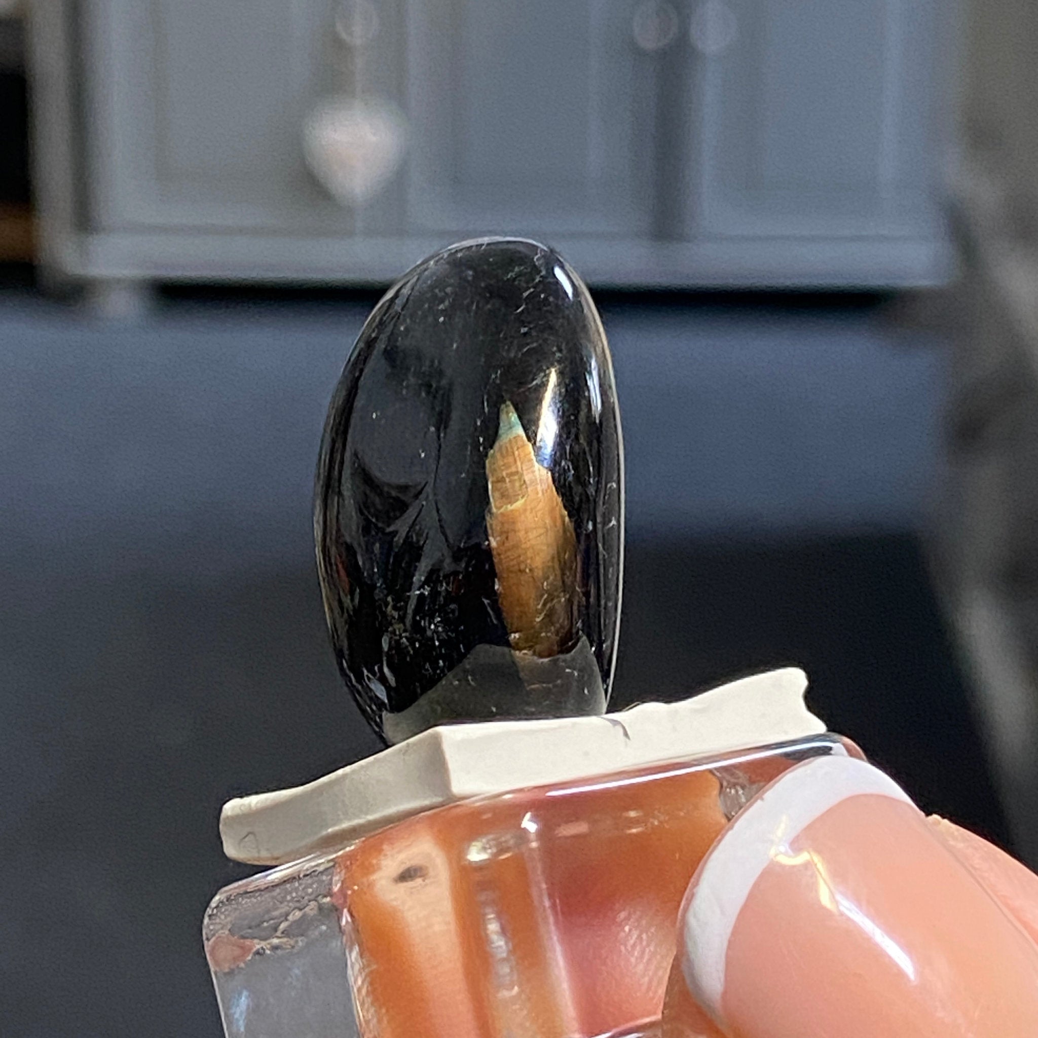 The Best Nuummite from Greenland - Tumbled Stone