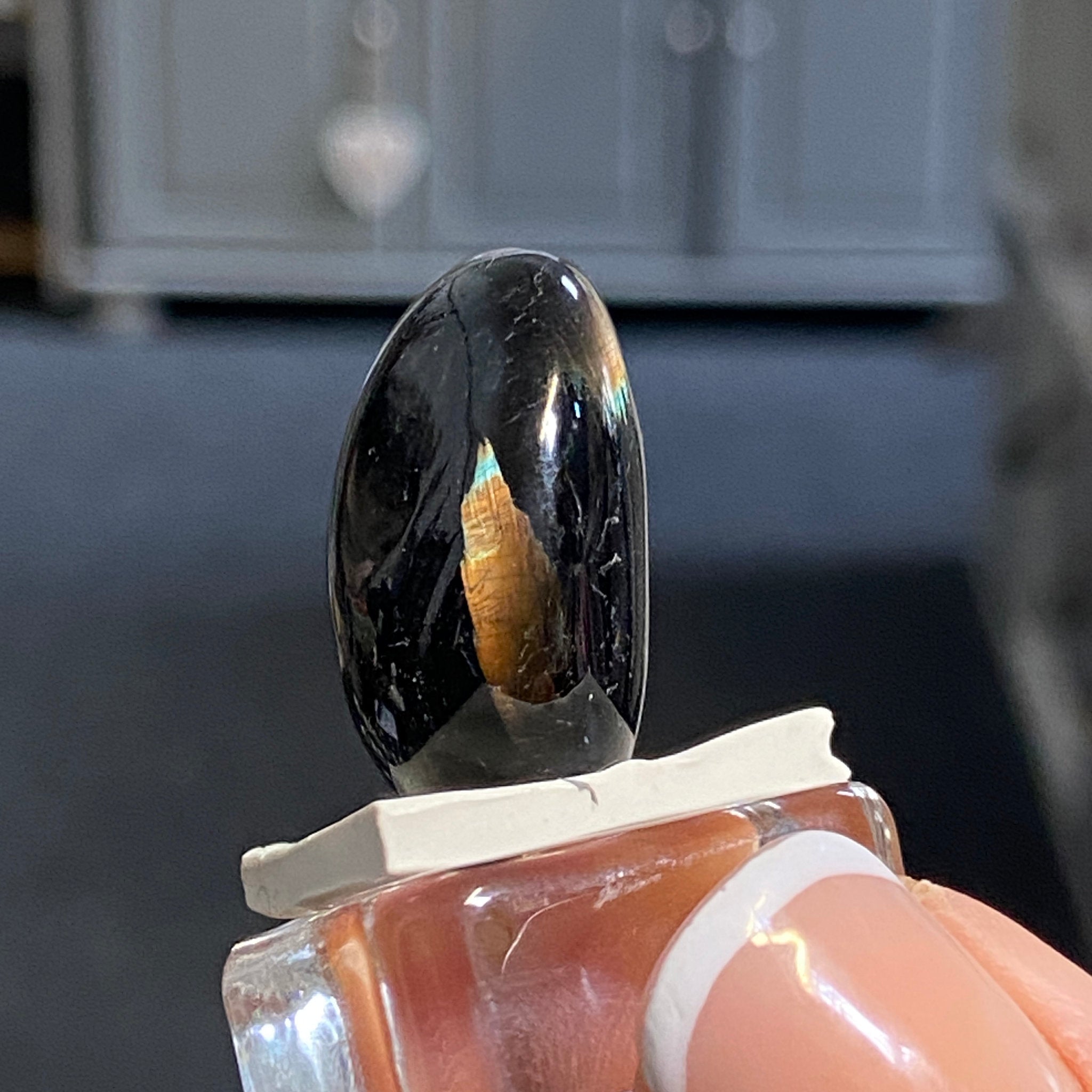 The Best Nuummite from Greenland - Tumbled Stone