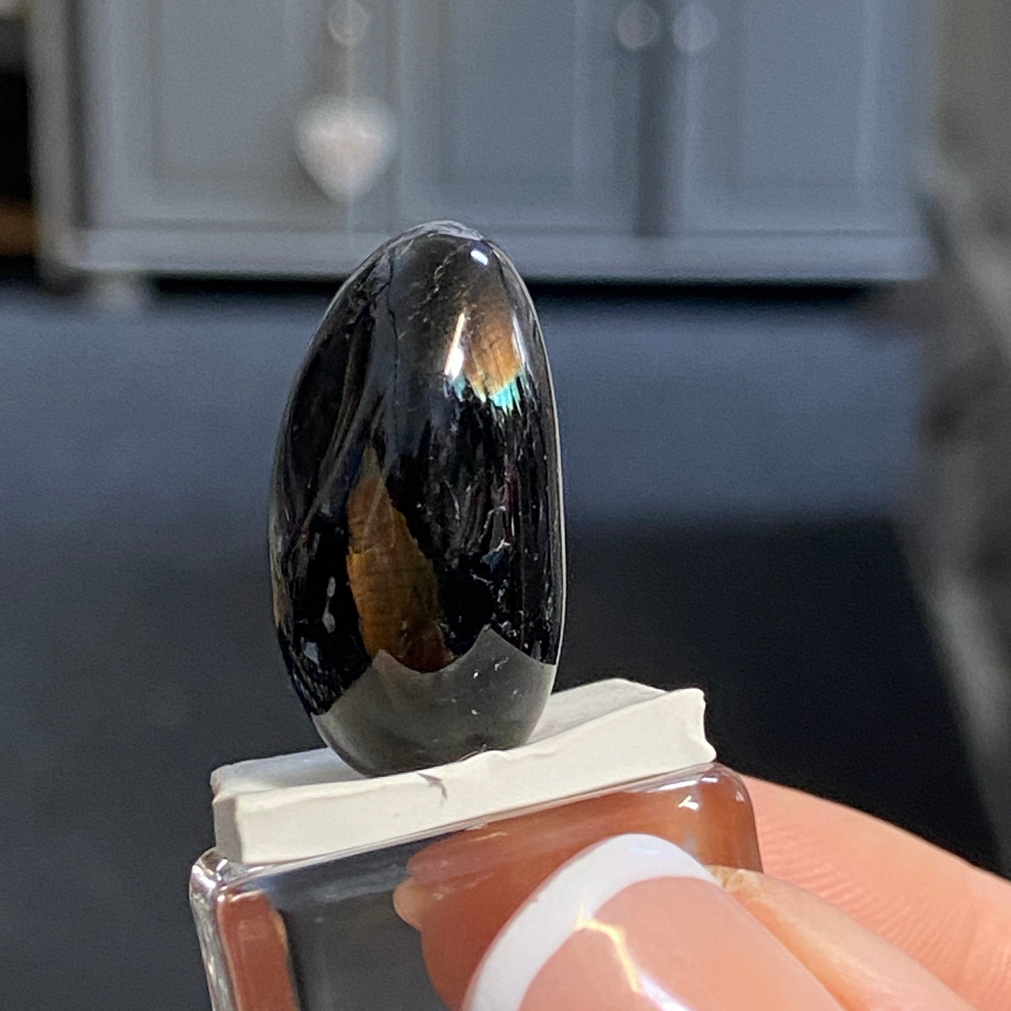 The Best Nuummite from Greenland - Tumbled Stone