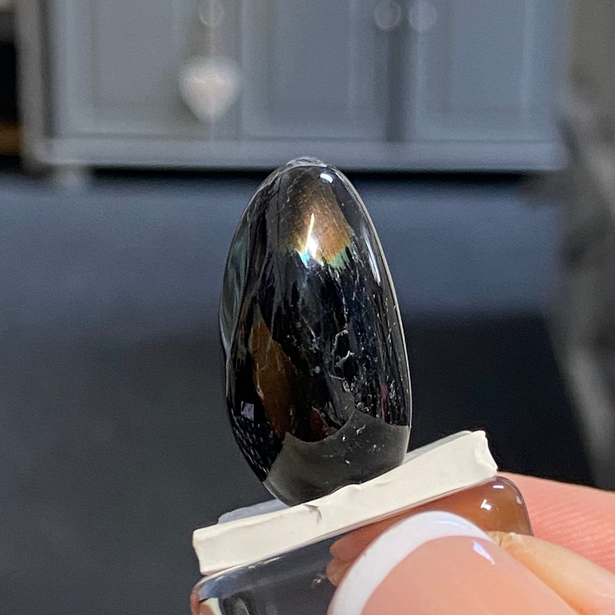The Best Nuummite from Greenland - Tumbled Stone