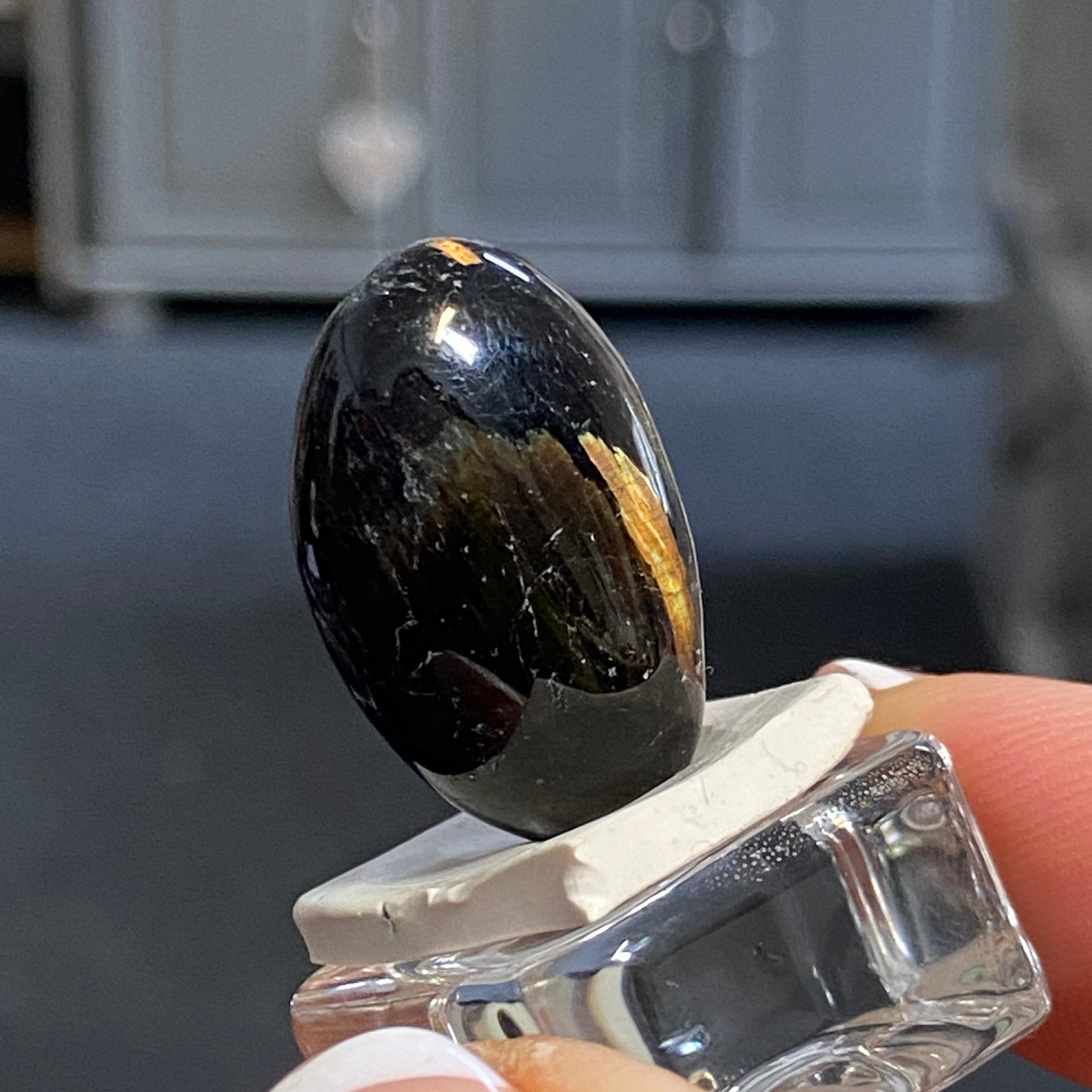 The Best Nuummite from Greenland - Tumbled Stone
