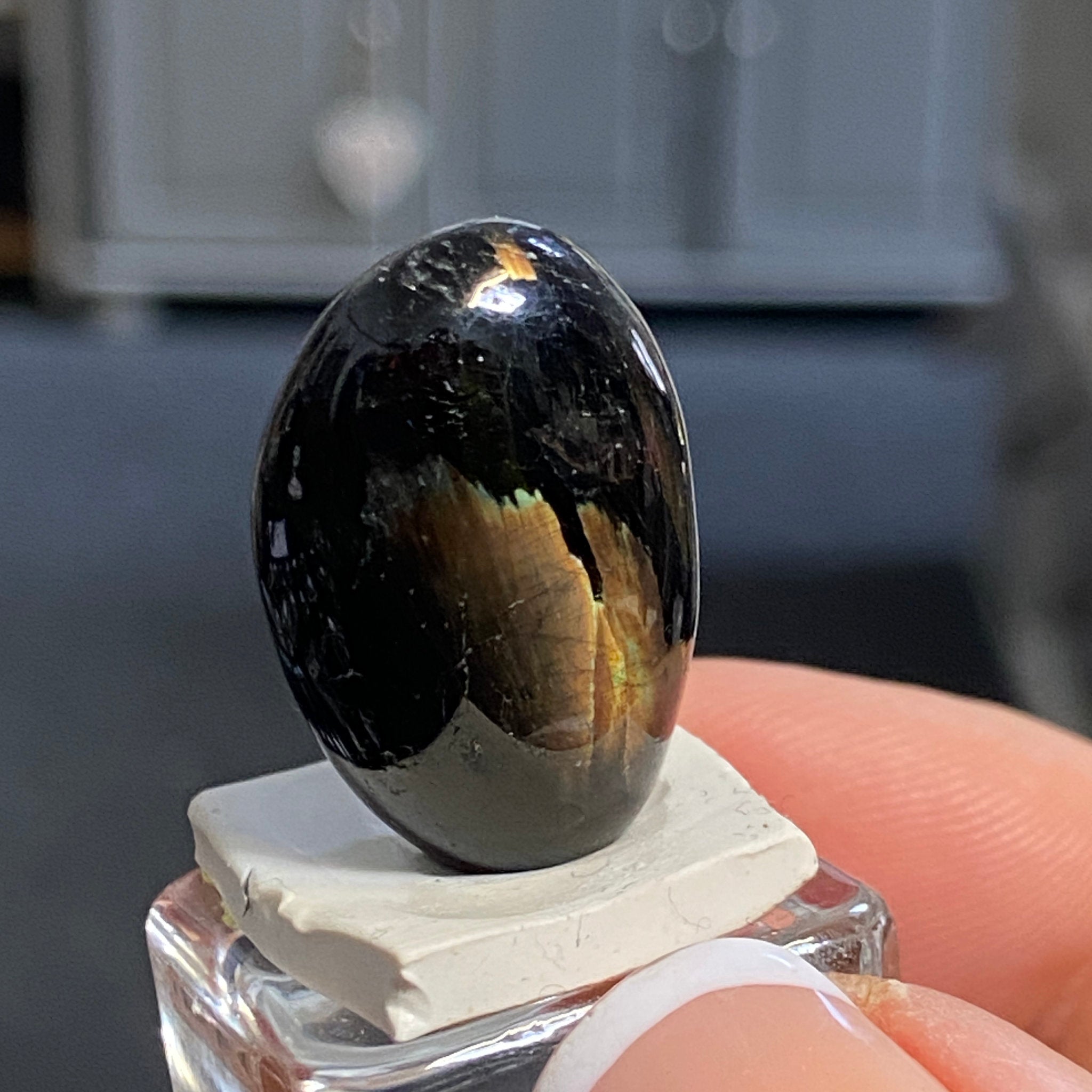 The Best Nuummite from Greenland - Tumbled Stone