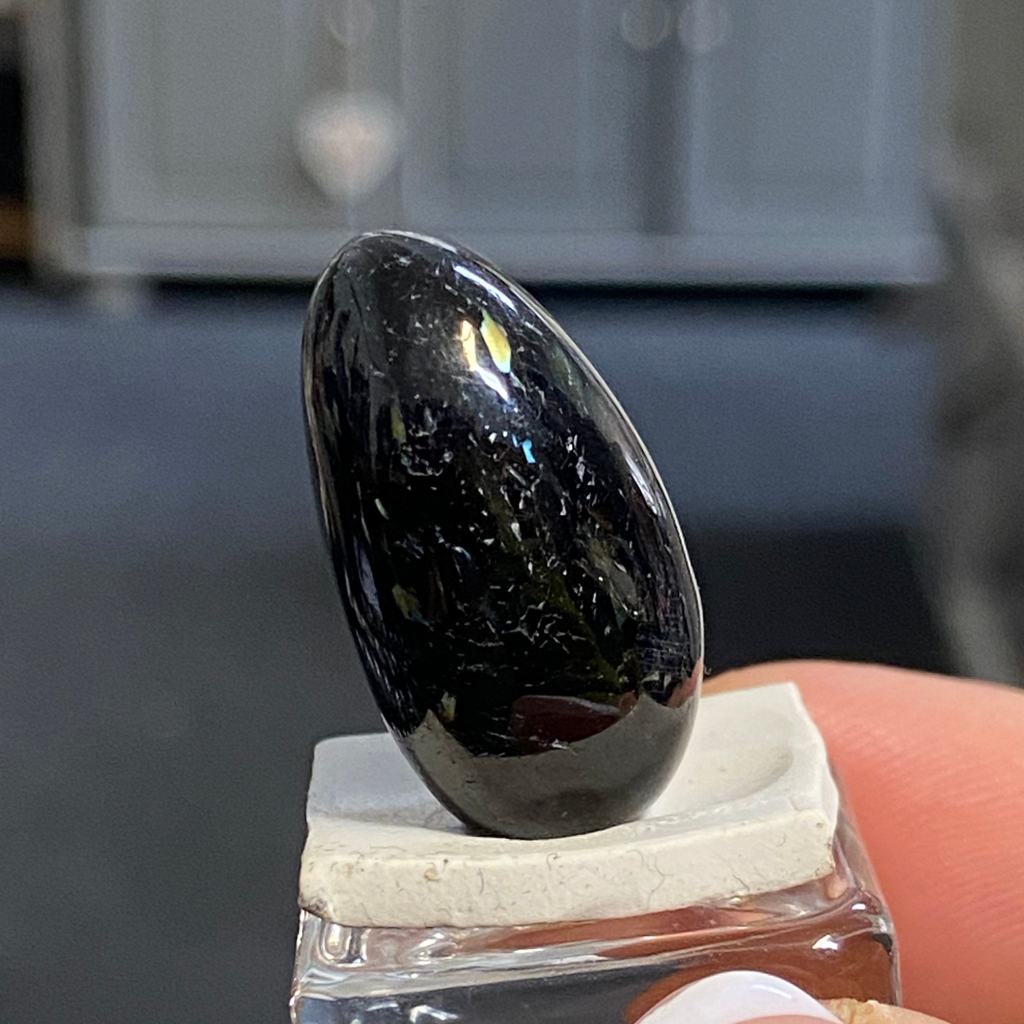 The Best Nuummite from Greenland - Tumbled Stone