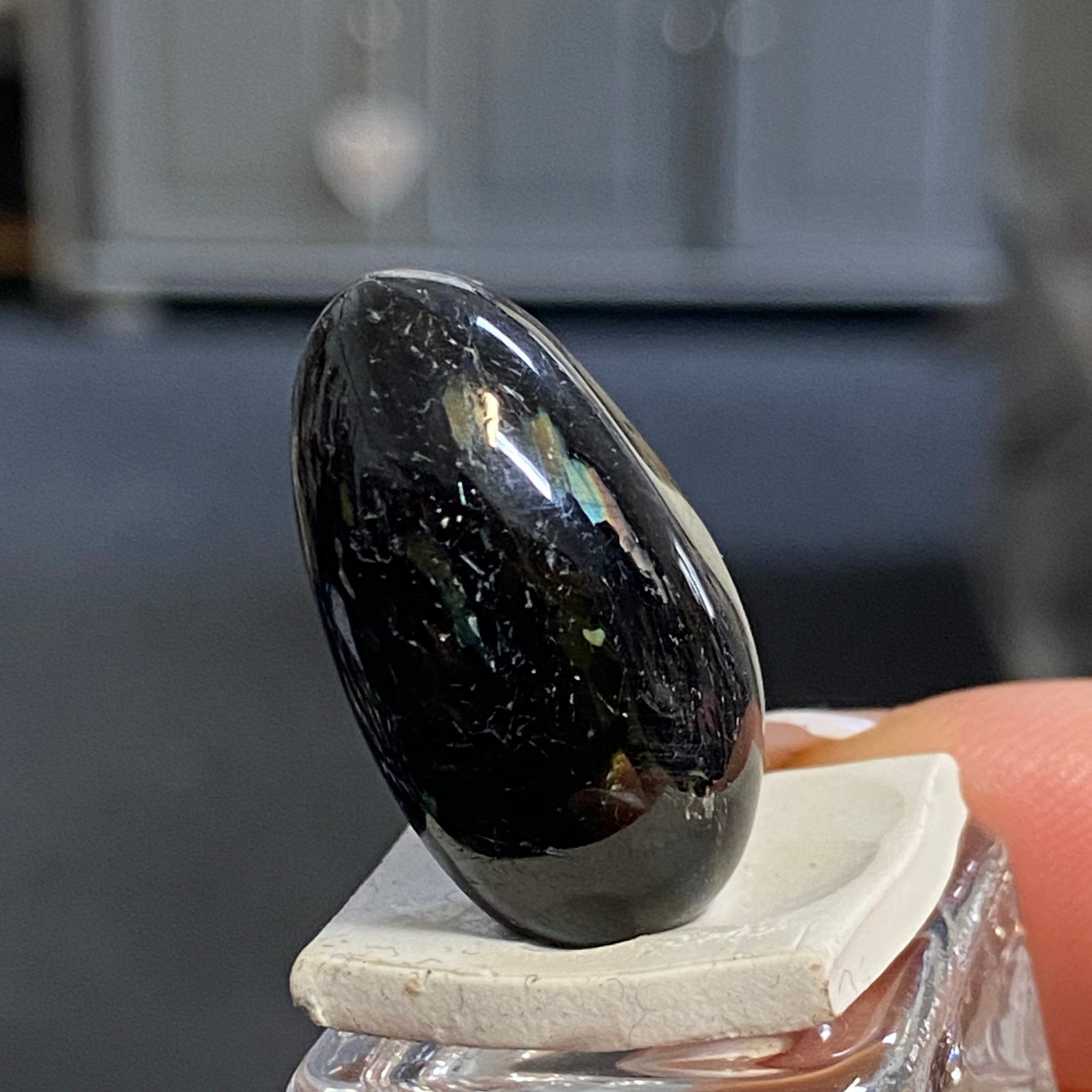 The Best Nuummite from Greenland - Tumbled Stone