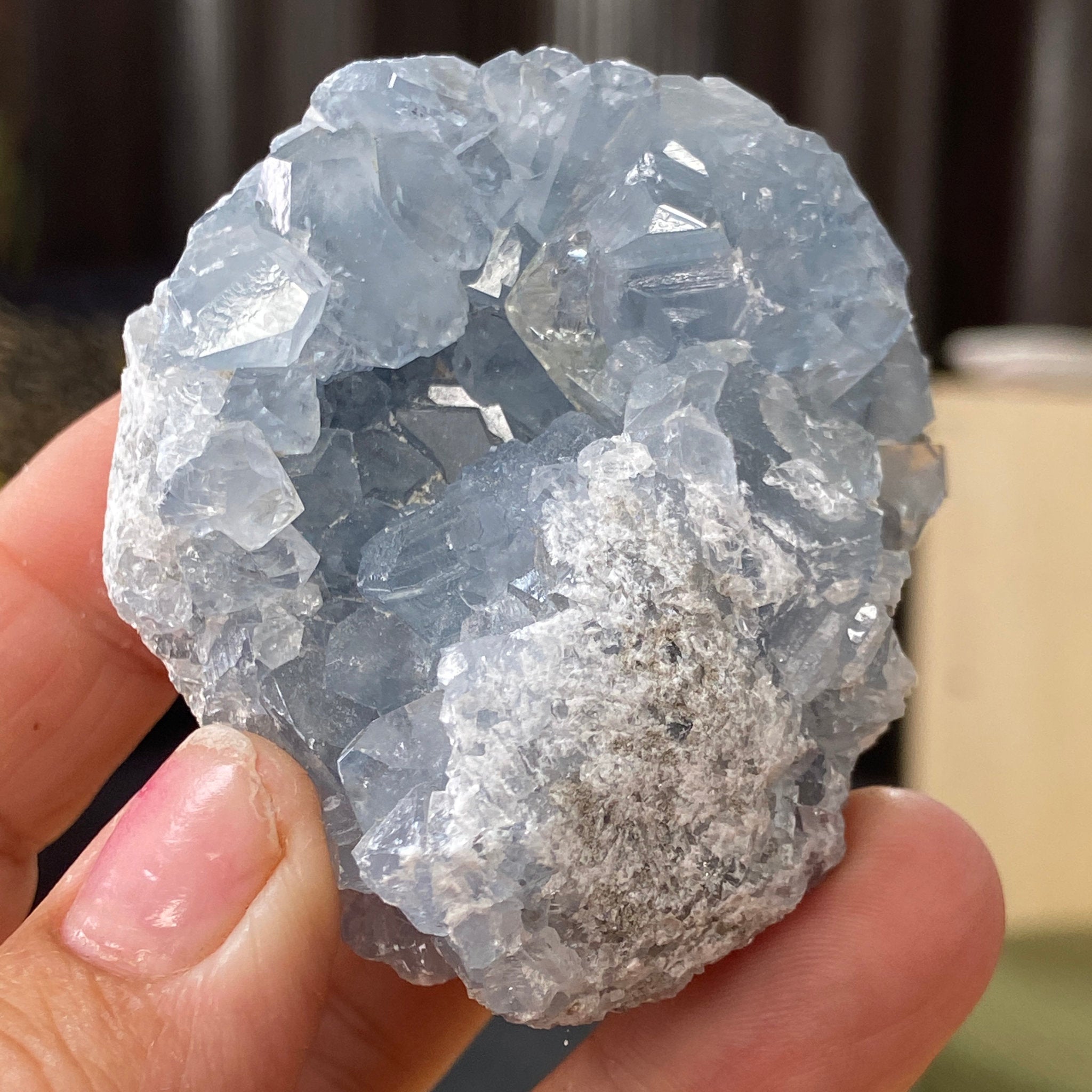 Celestite Cluster – Madagascar