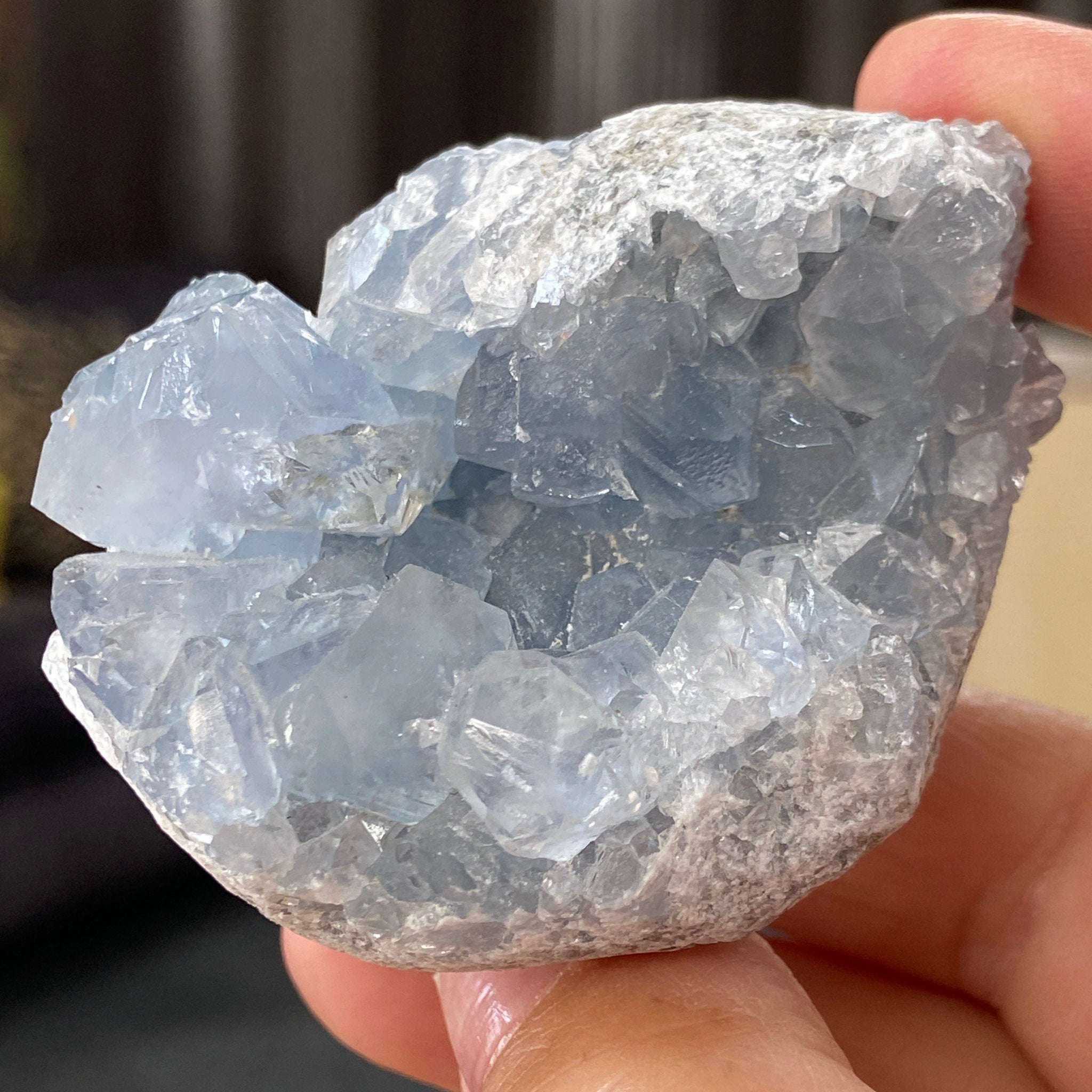 Celestite Cluster – Madagascar