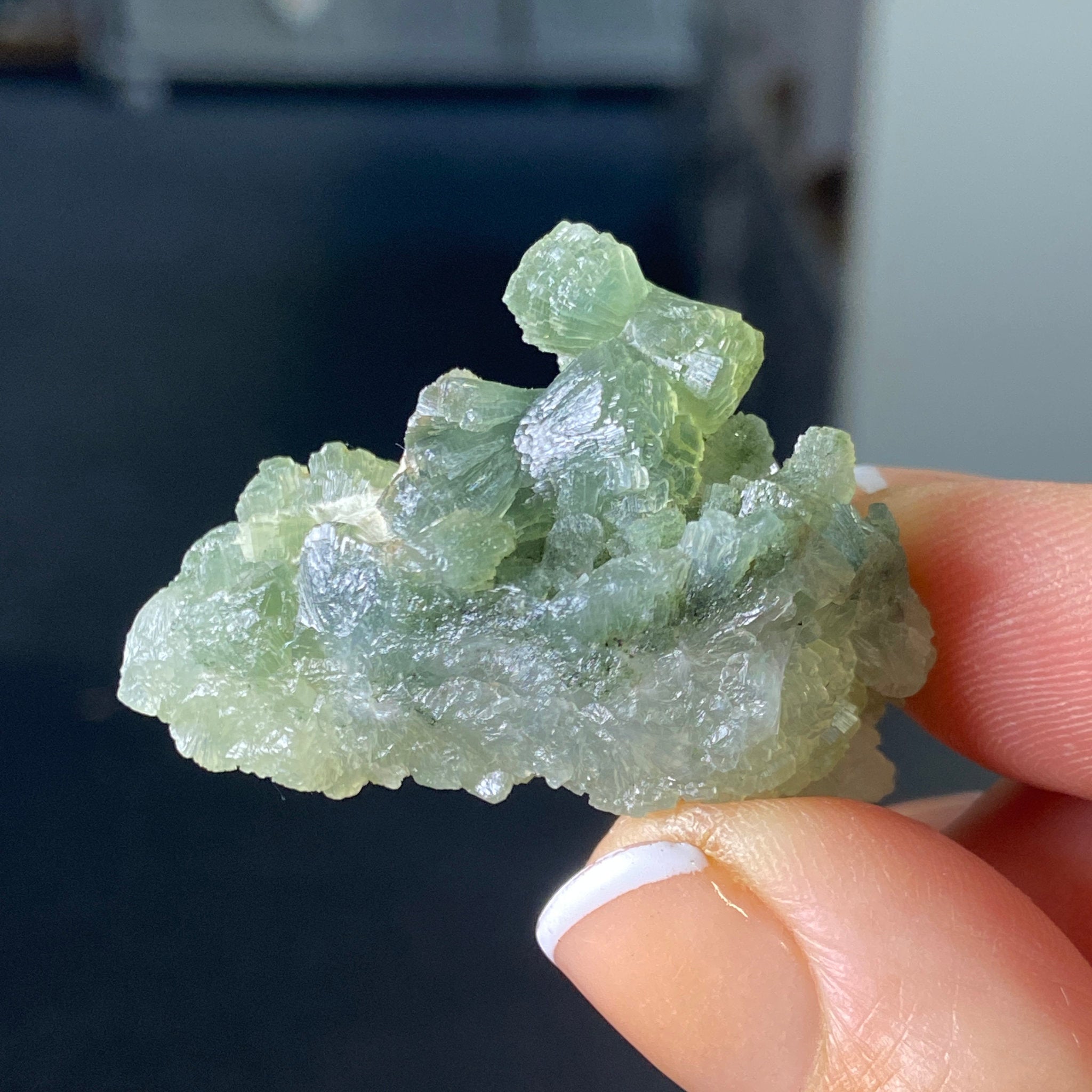 Crystallised Prehnite – Morocco