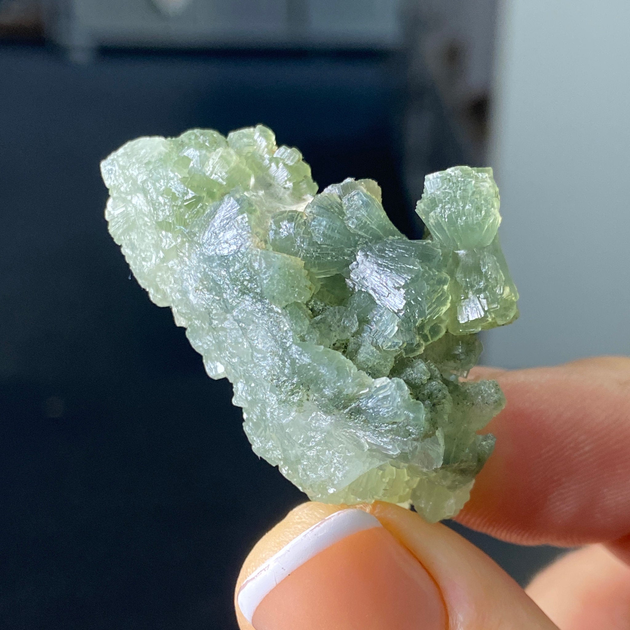 Crystallised Prehnite – Morocco