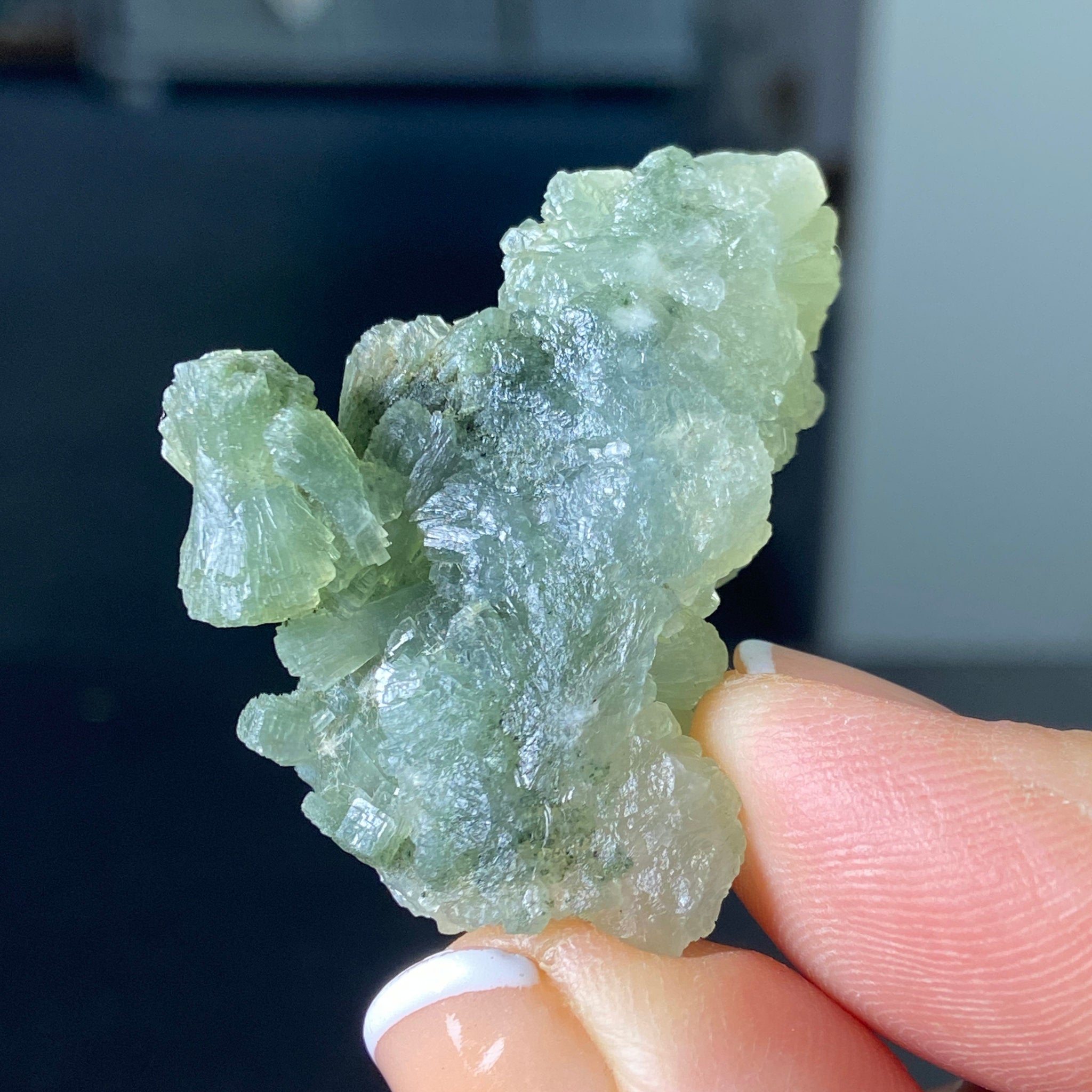Crystallised Prehnite – Morocco