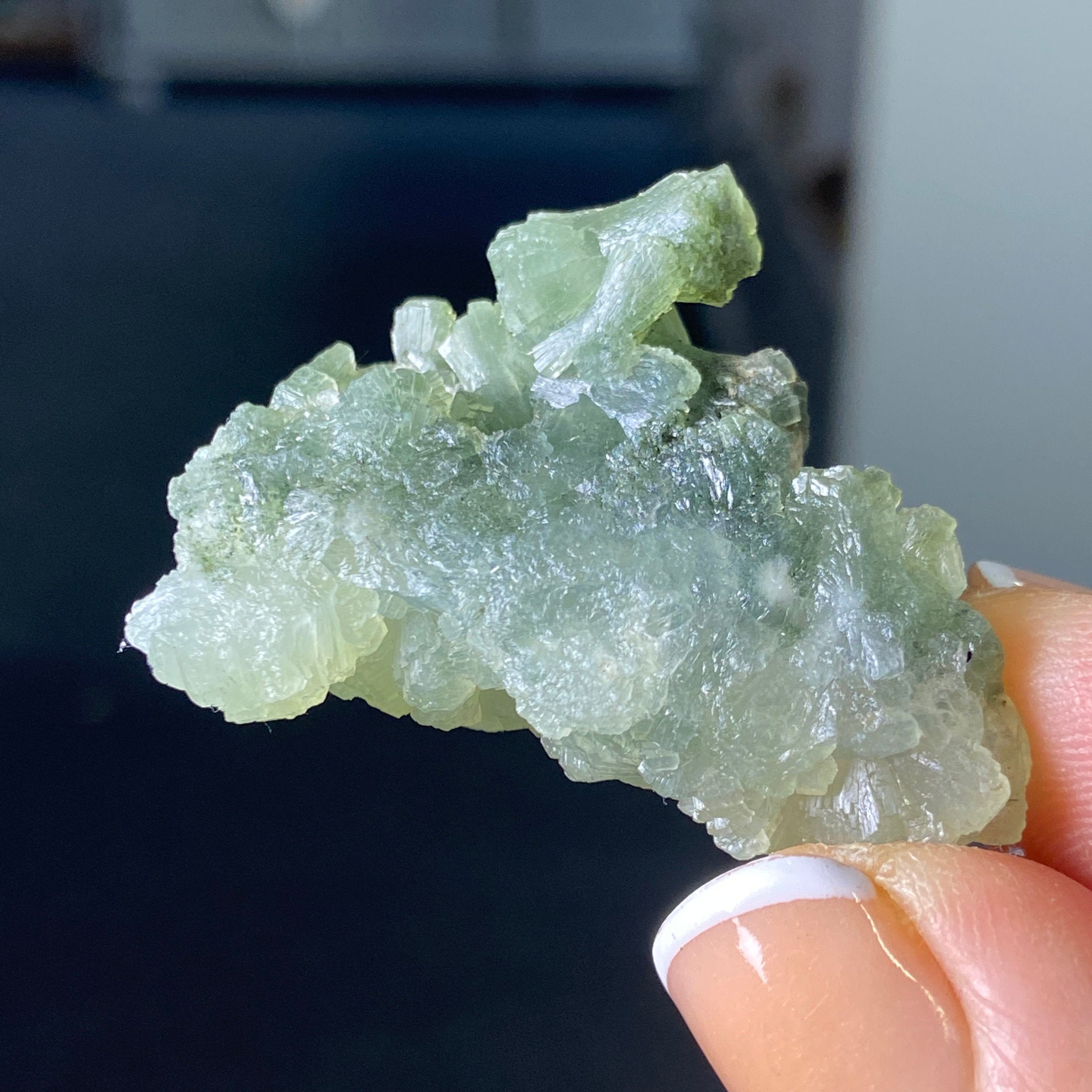 Crystallised Prehnite – Morocco