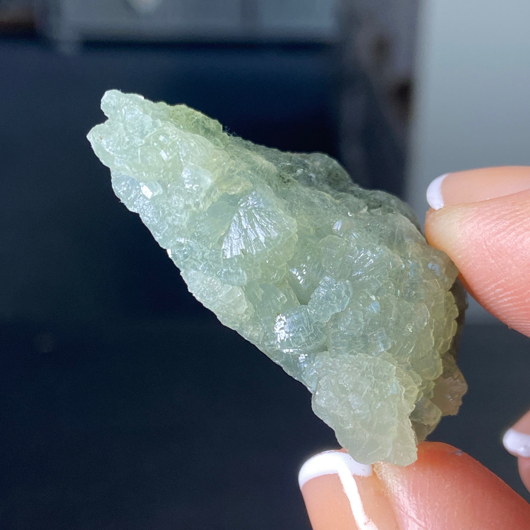 Crystallised Prehnite – Morocco