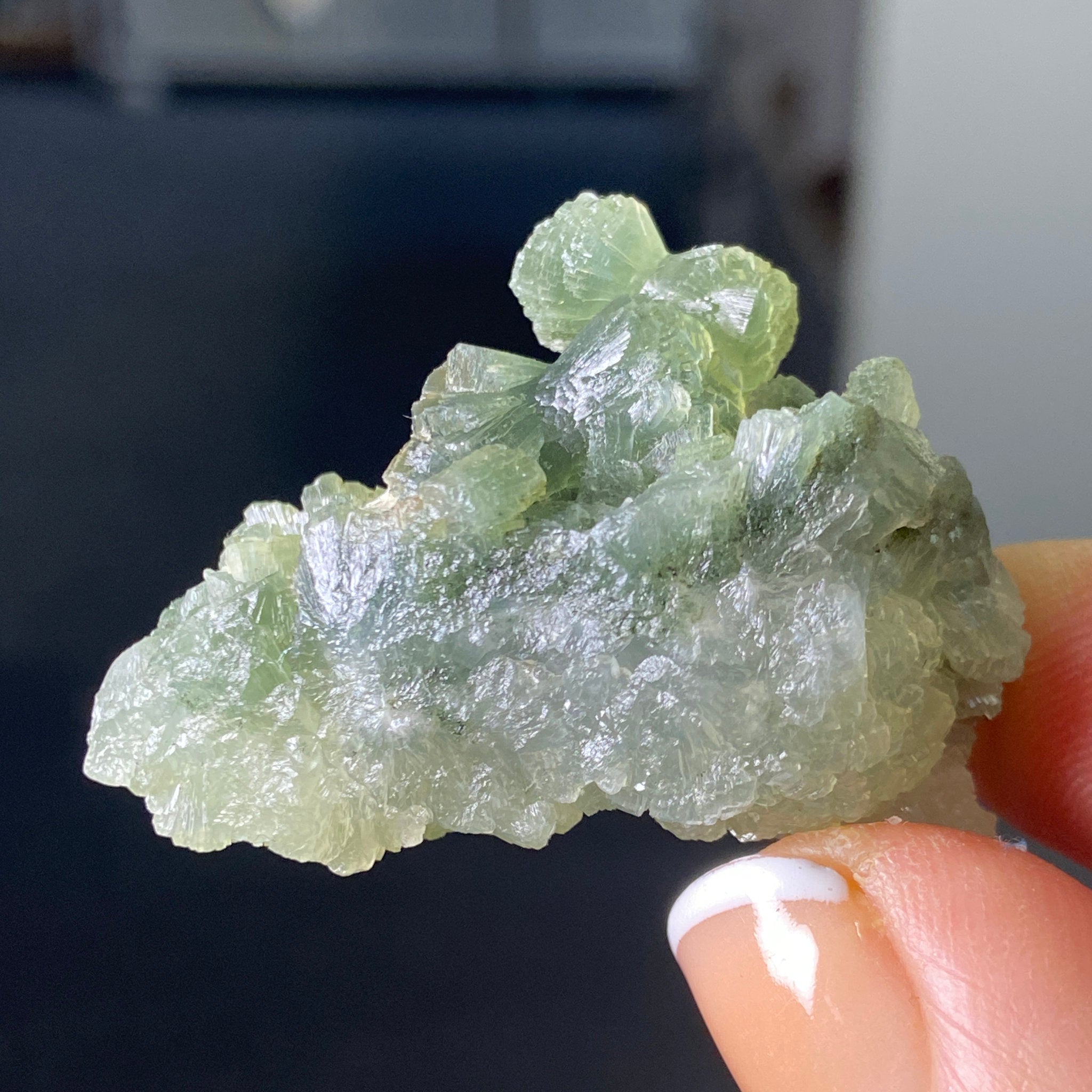 Crystallised Prehnite – Morocco