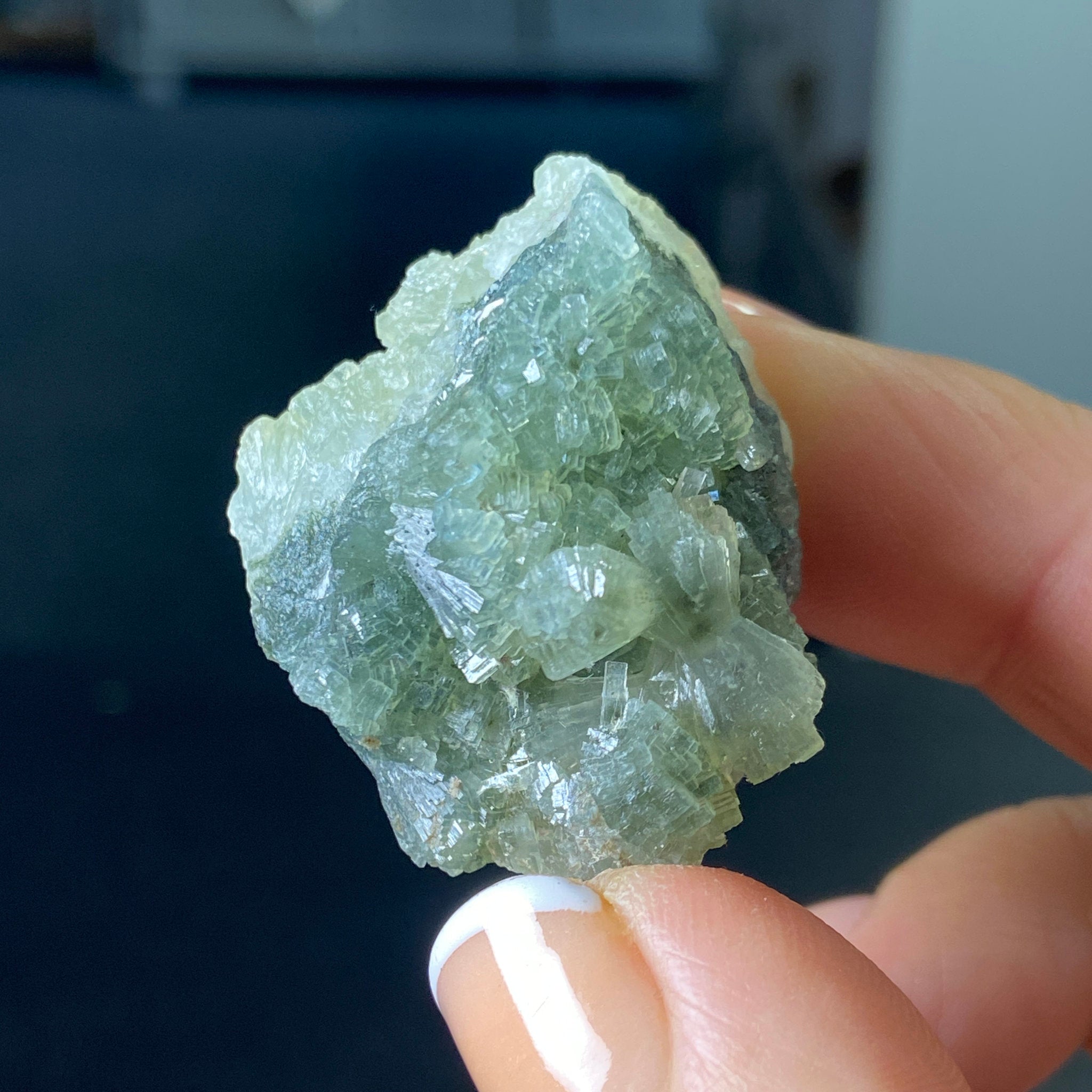 Crystallised Prehnite – Morocco