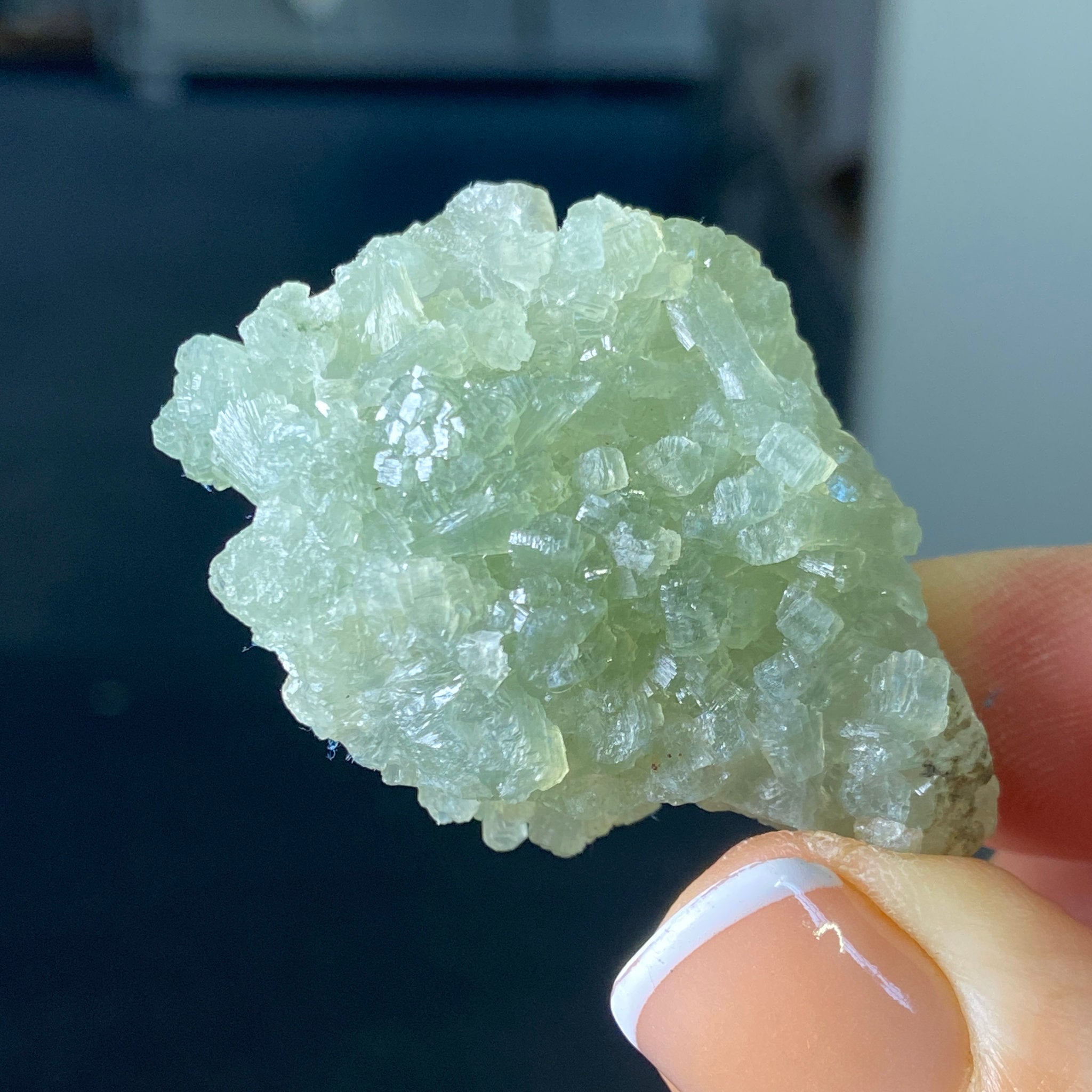 Crystallised Prehnite – Morocco