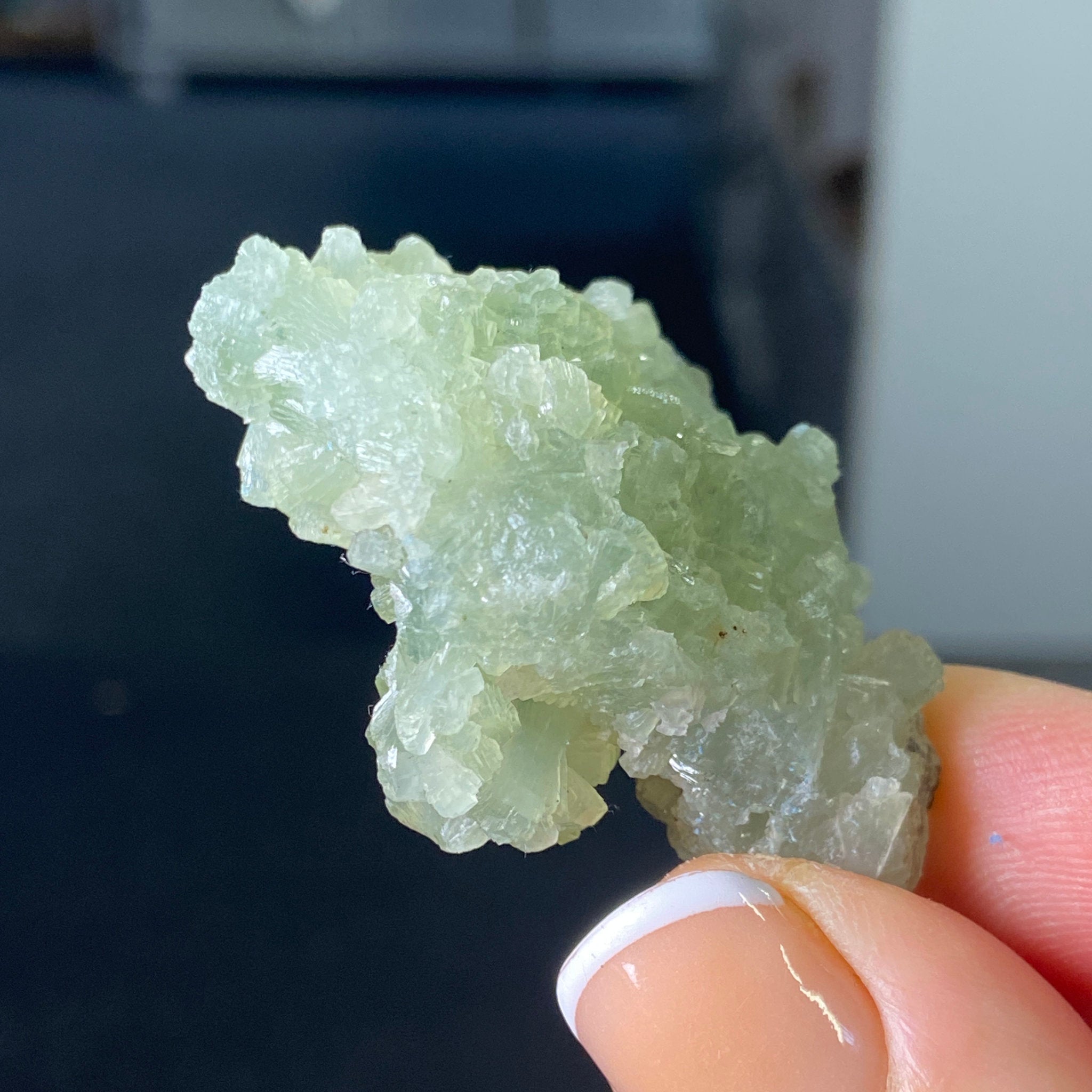 Crystallised Prehnite – Morocco