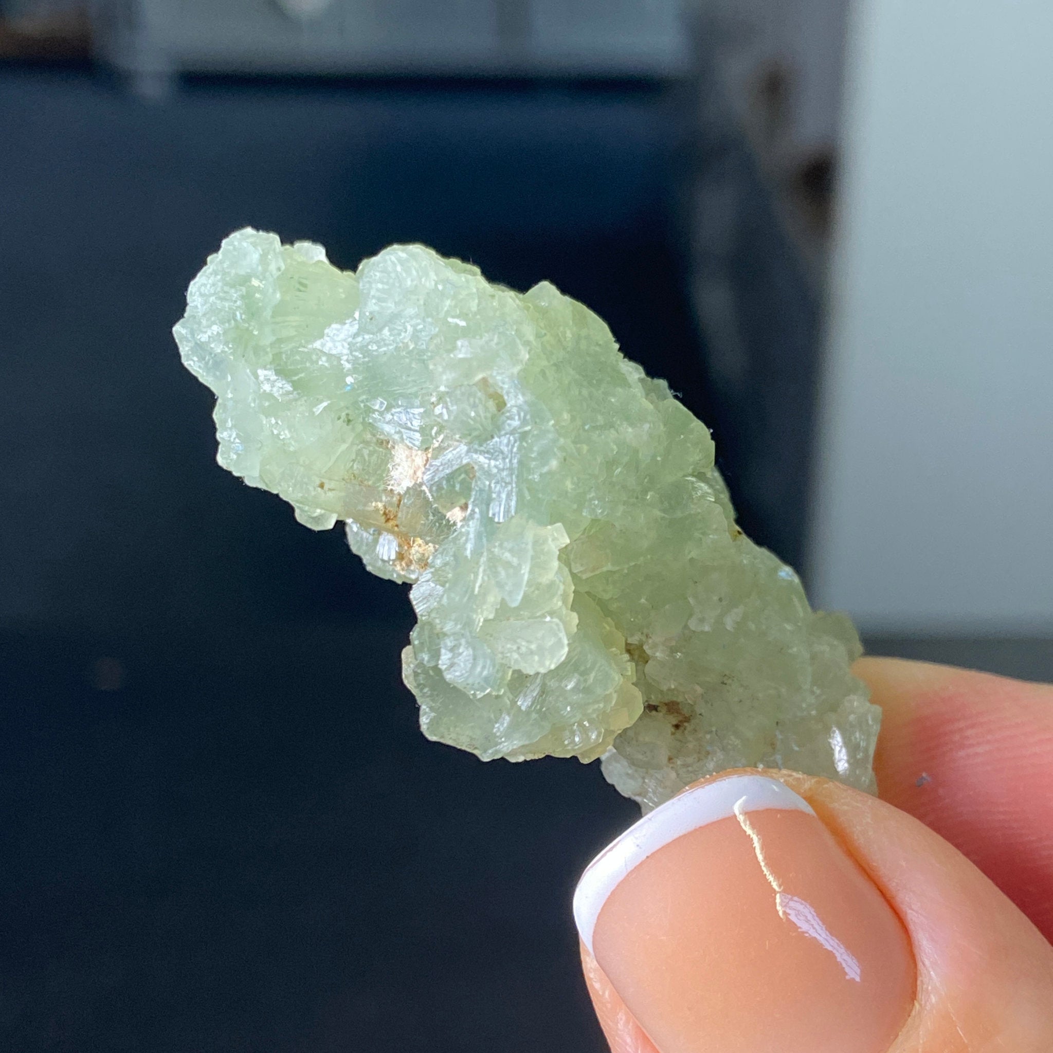 Crystallised Prehnite – Morocco
