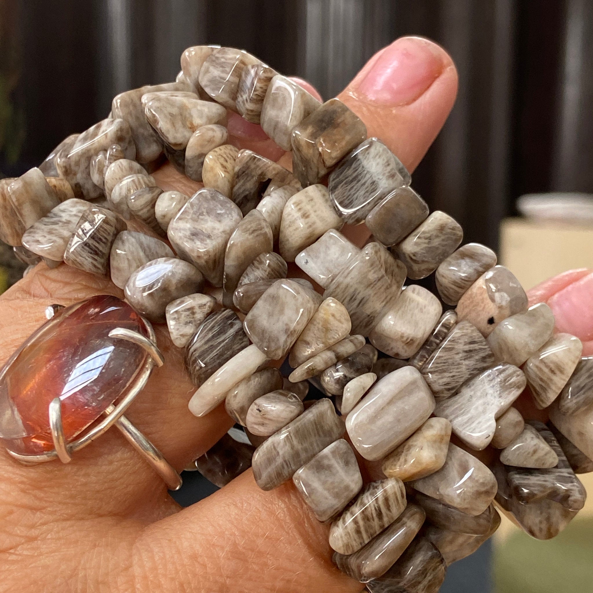 Sealstone Stretch Bracelets from Greenland