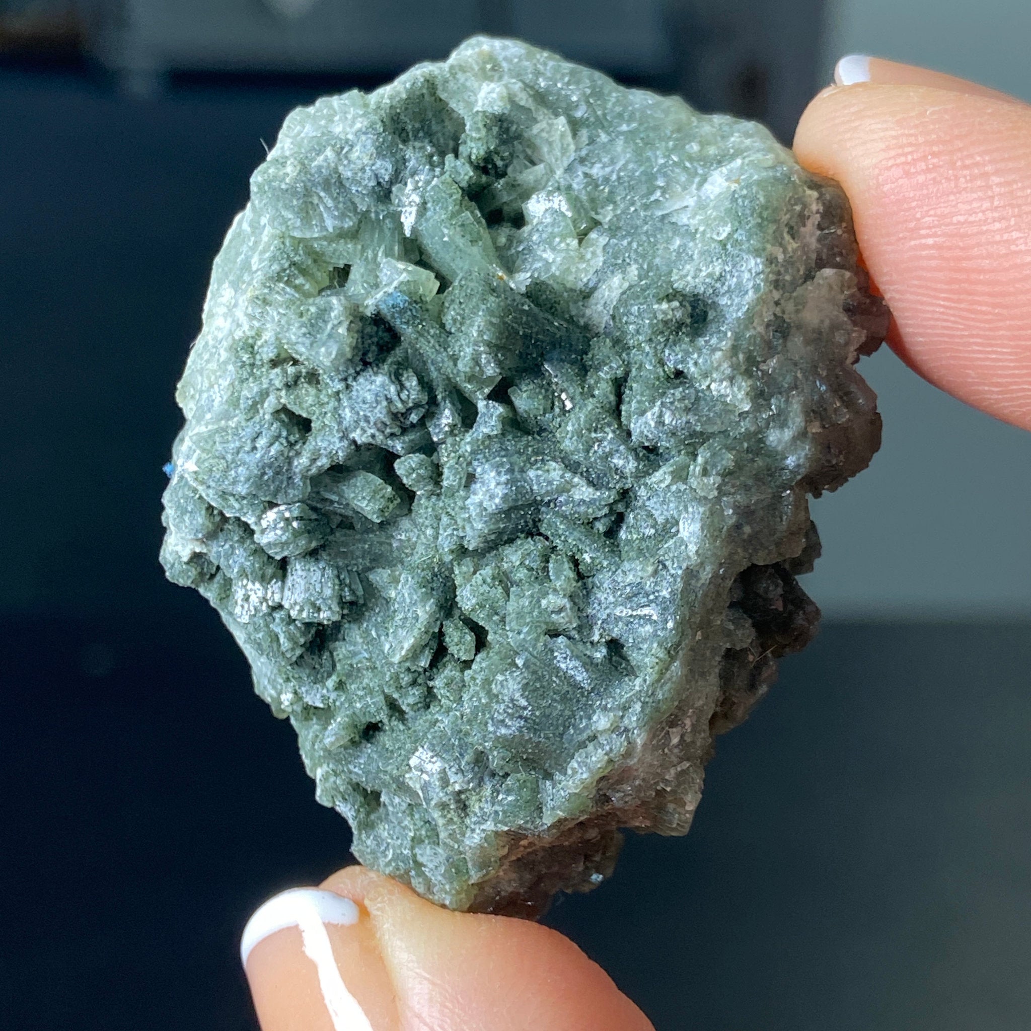 Crystallised Prehnite – Morocco