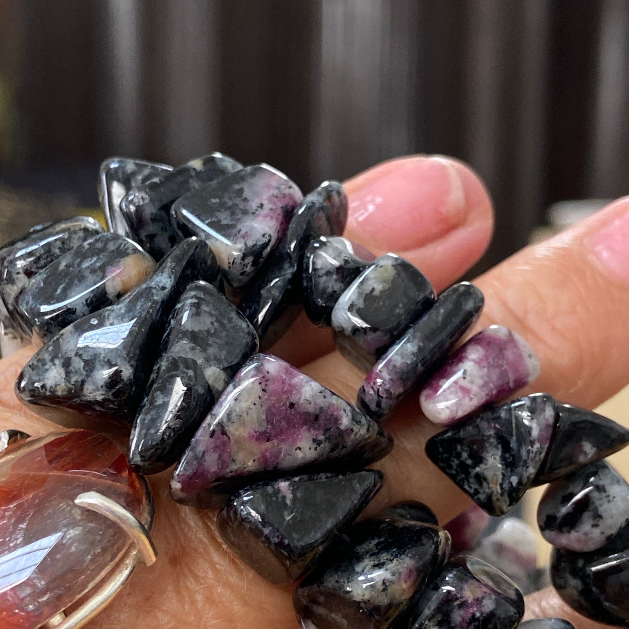 Eudialyte Chunky Stretch Bracelet – Sweden