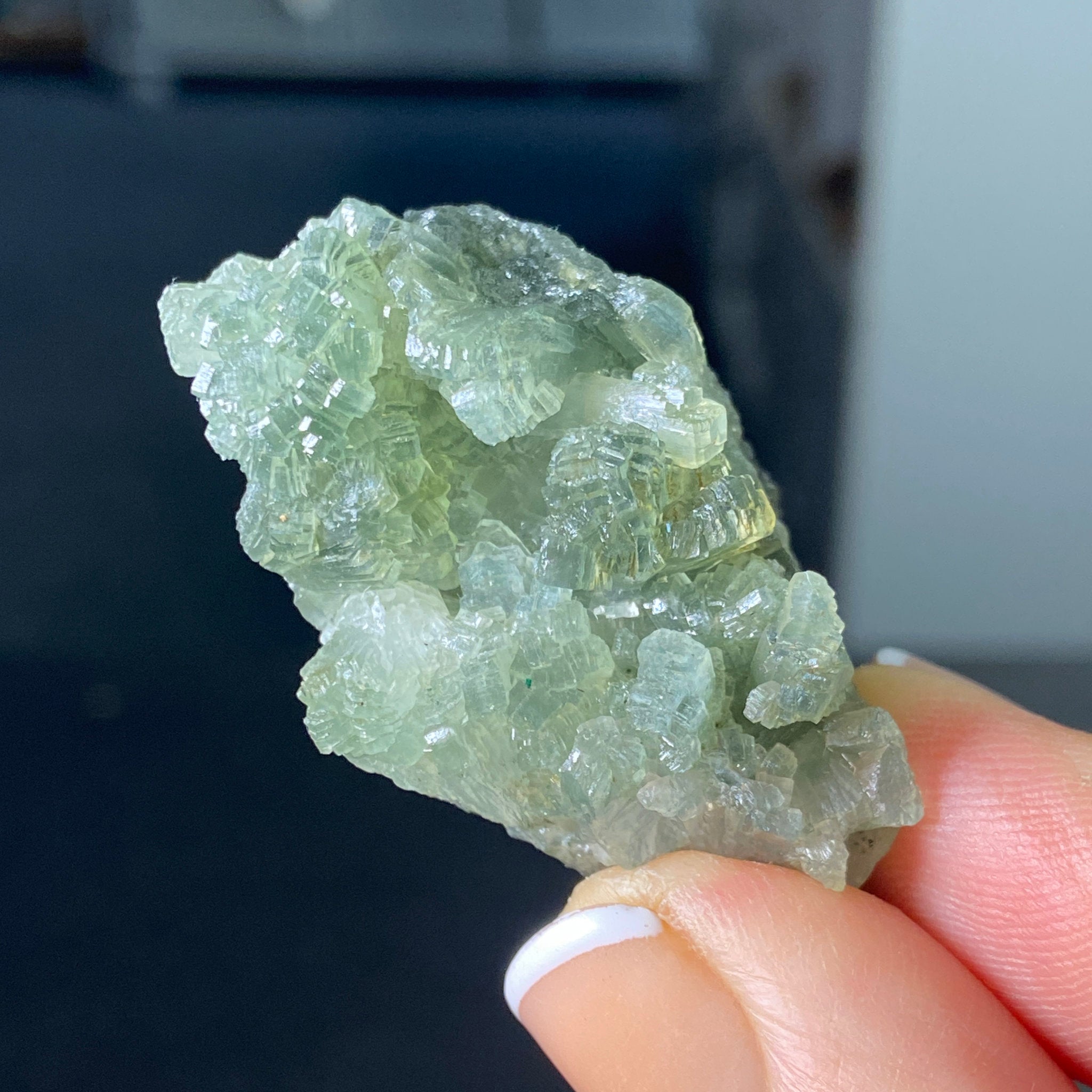 Crystallised Prehnite – Morocco
