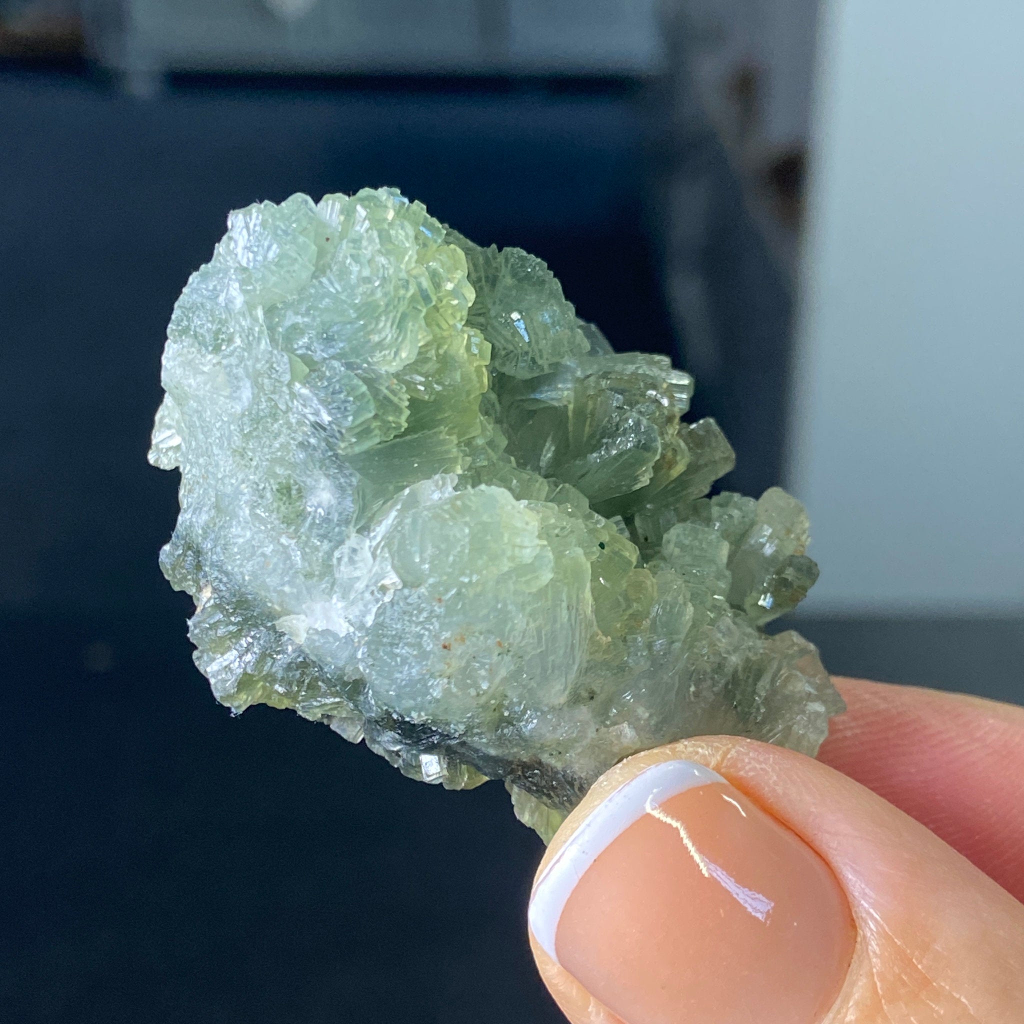 Crystallised Prehnite – Morocco