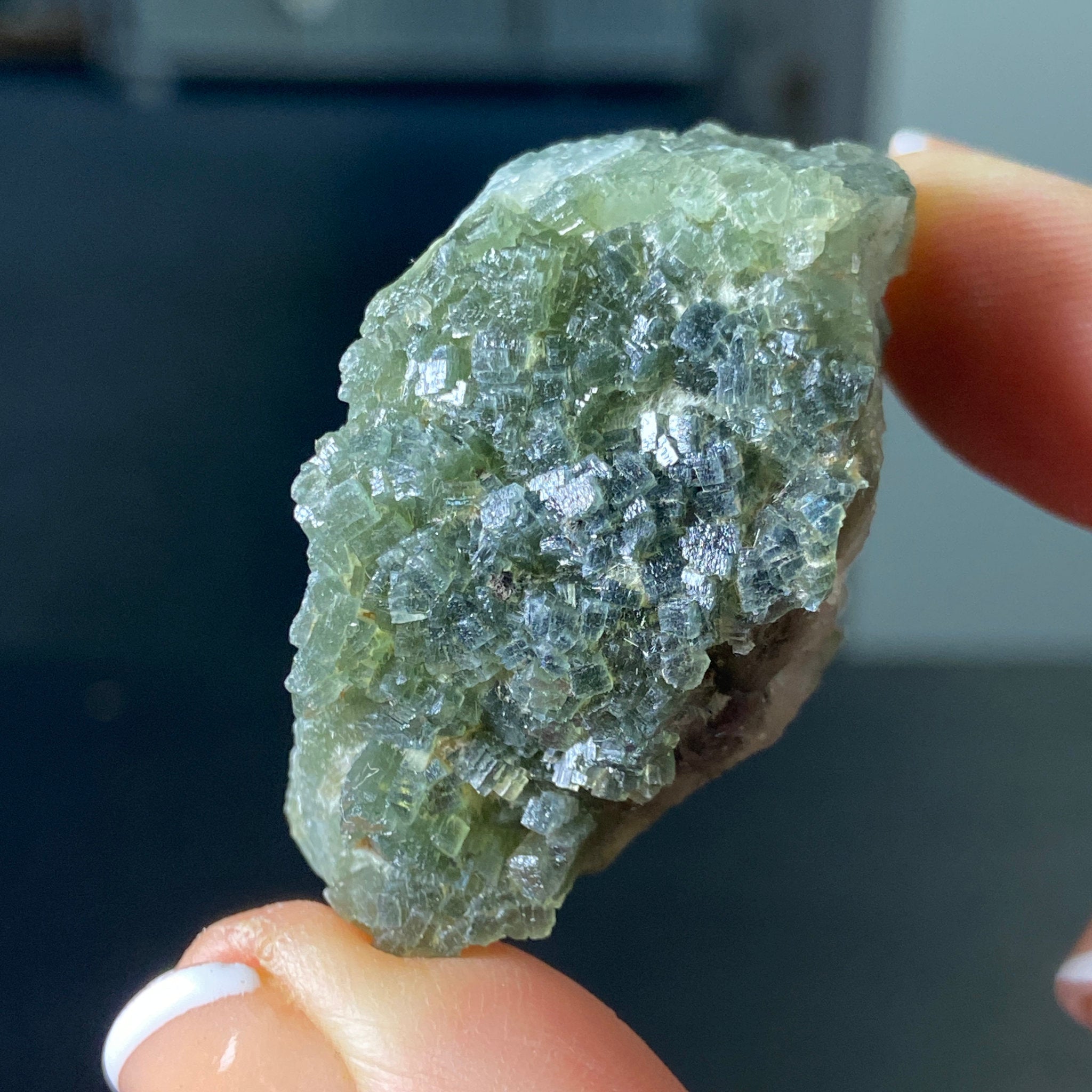 Crystallised Prehnite – Morocco