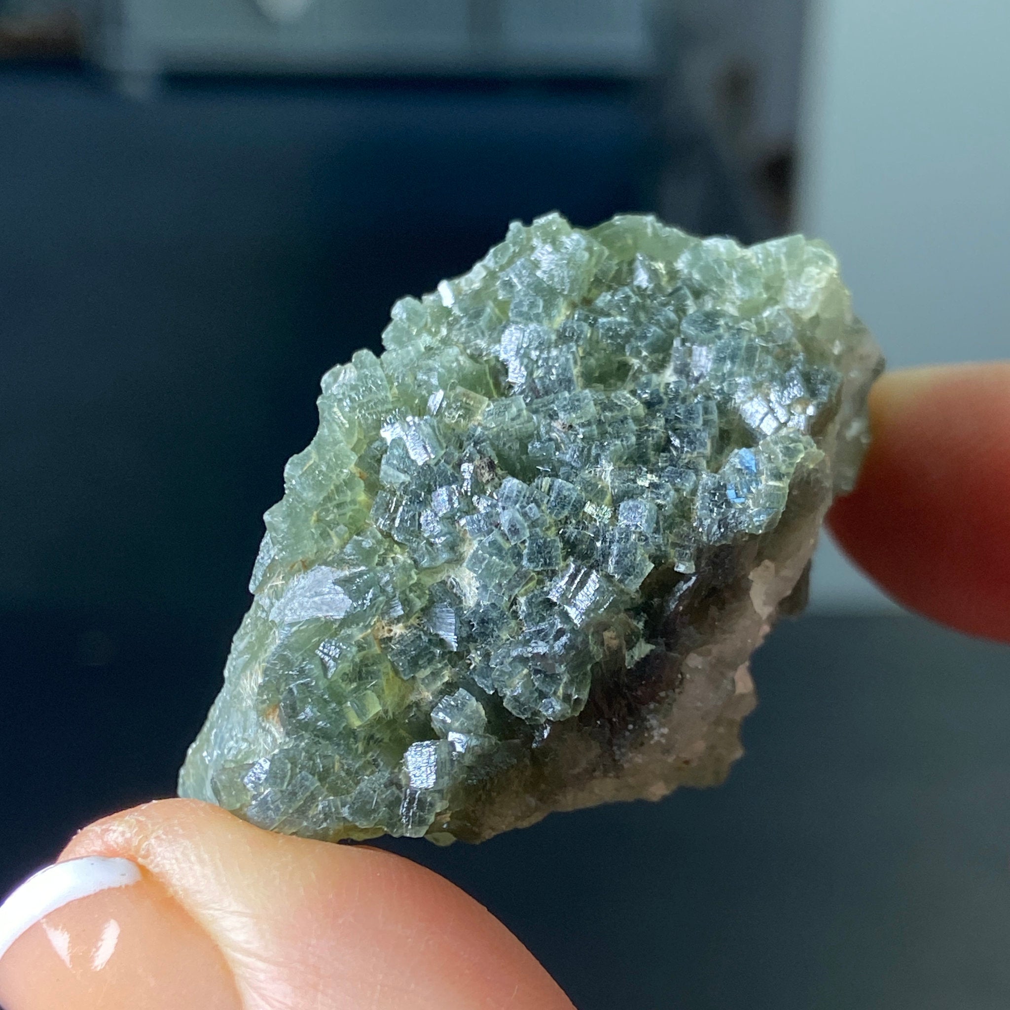 Crystallised Prehnite – Morocco