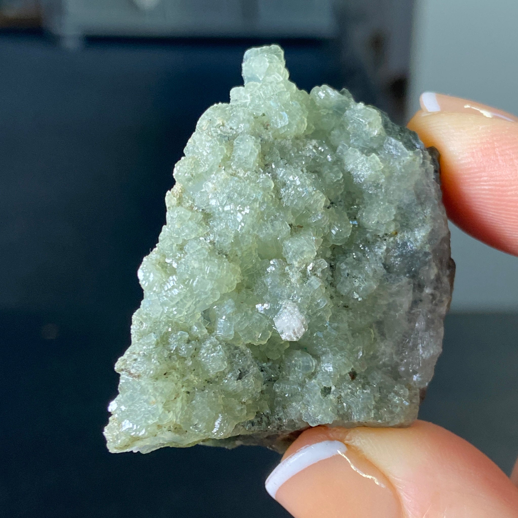Crystallised Prehnite – Morocco