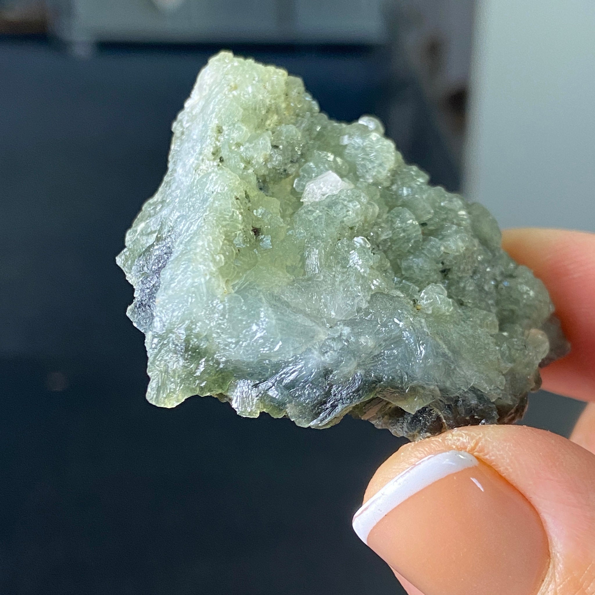 Crystallised Prehnite – Morocco
