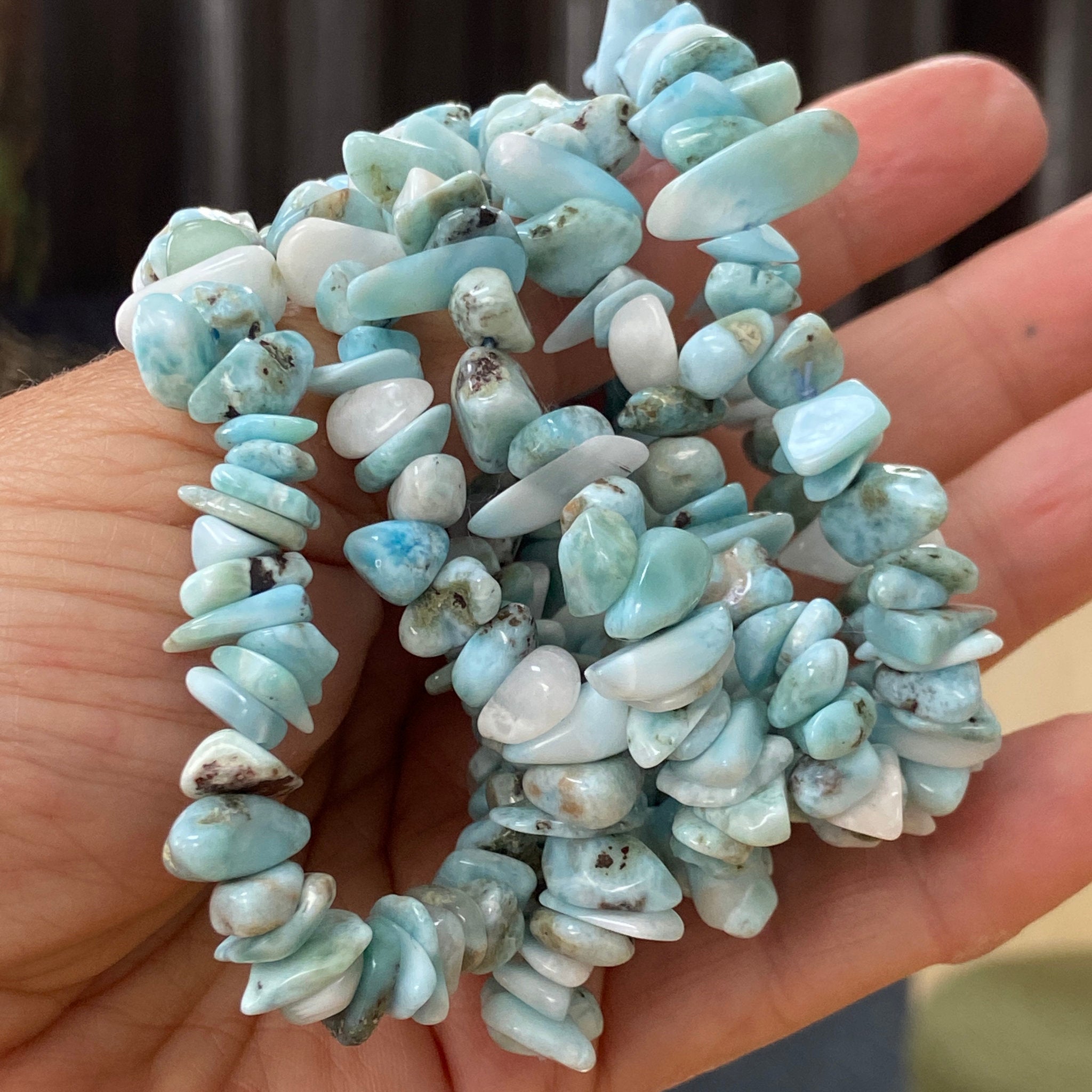 Larimar Stretch Bracelet – Dominican Republic