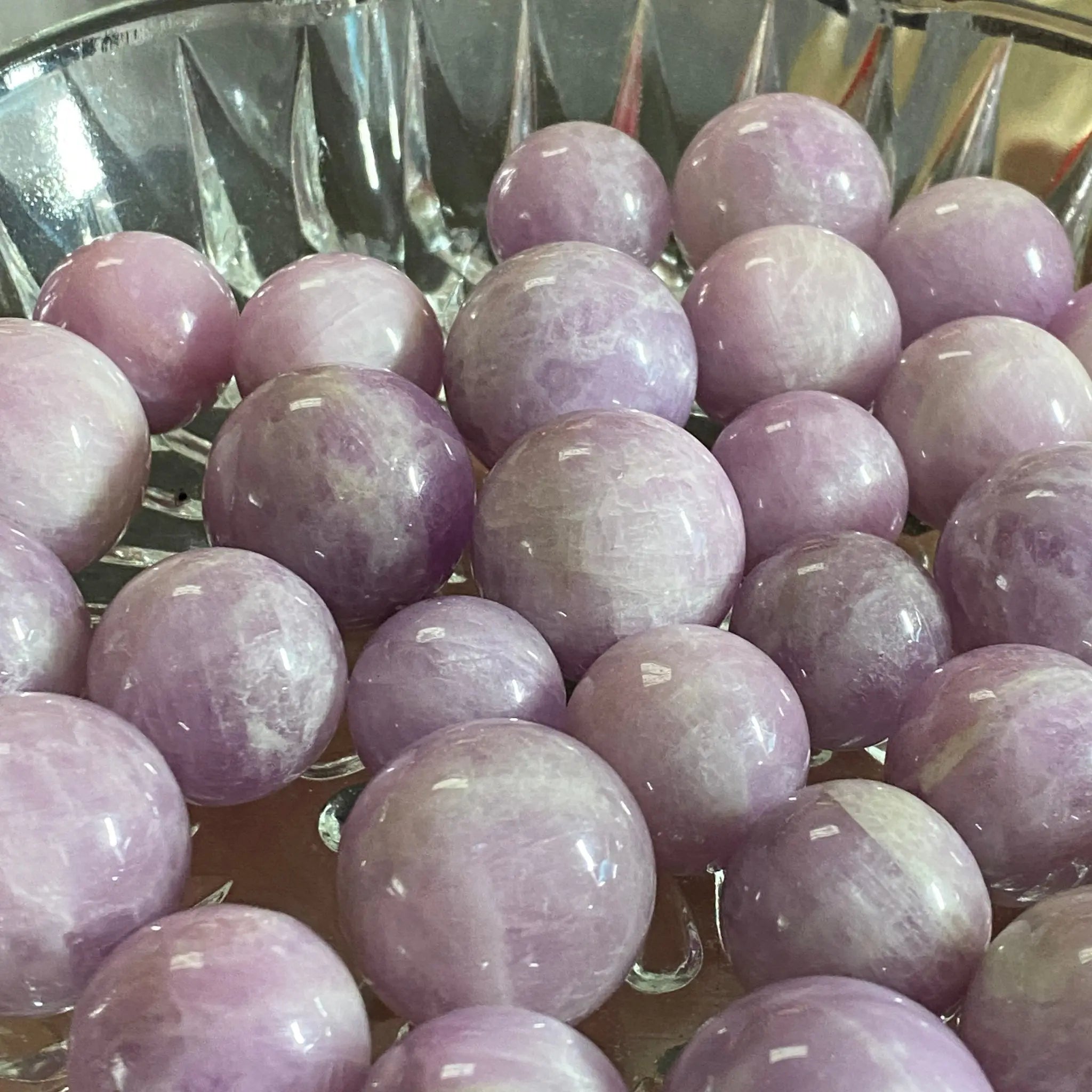 Kunzite Spheres Castle Rocks Cornwall
