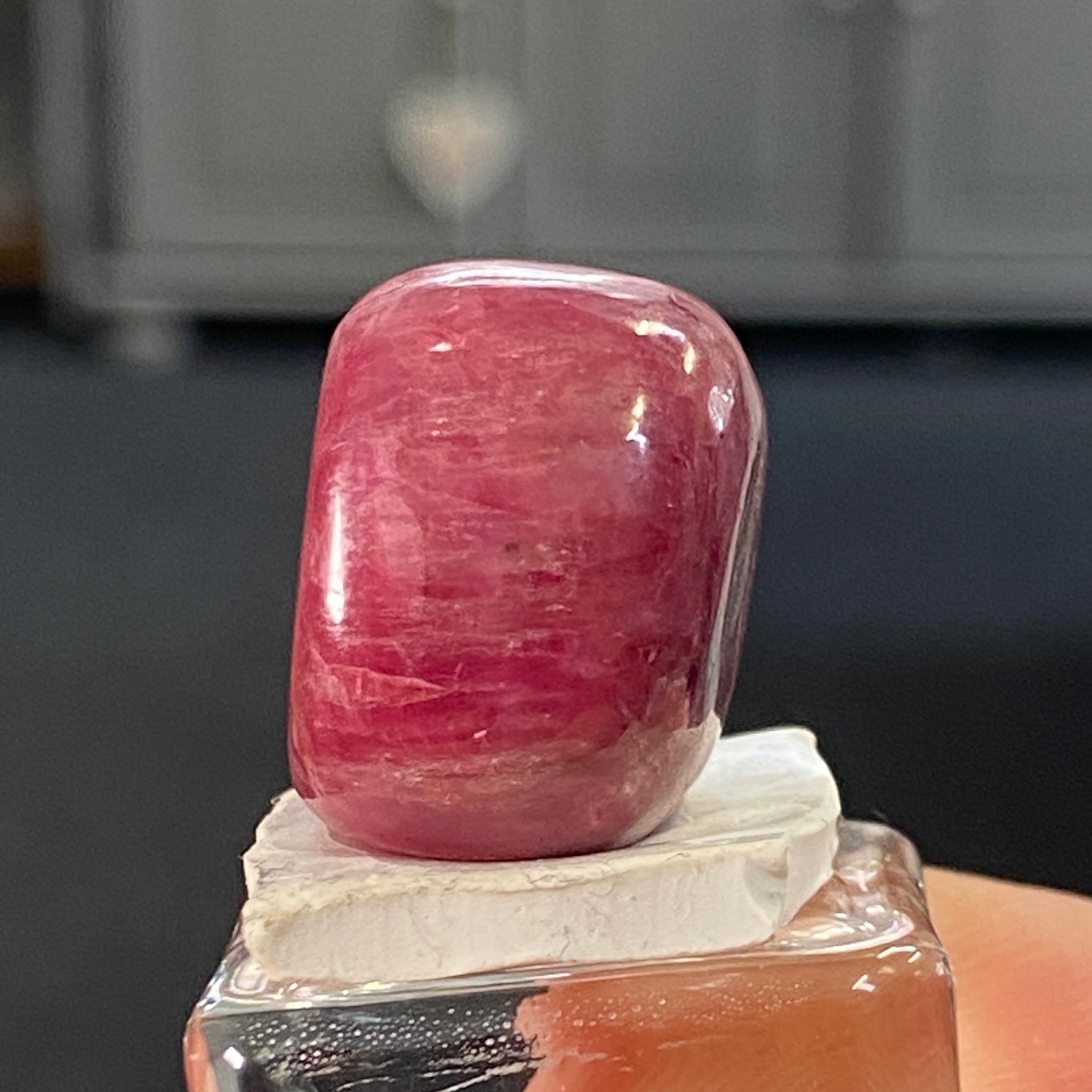 Rhodochrosite (AA Grade Tumbled) – Brazil