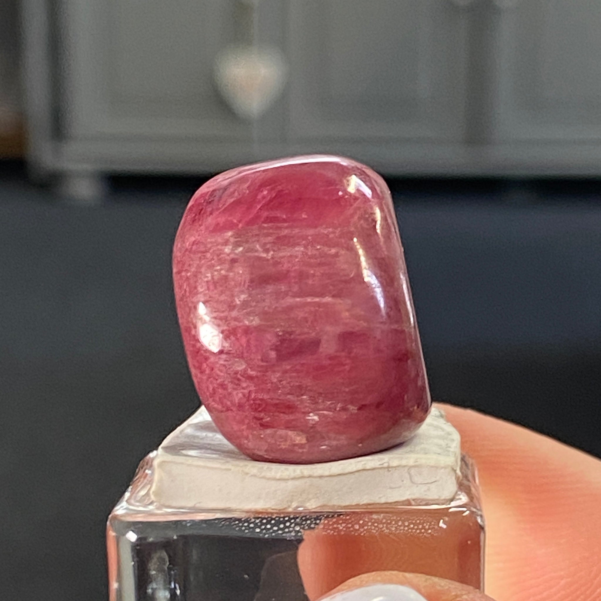 Rhodochrosite (AA Grade Tumbled) – Brazil