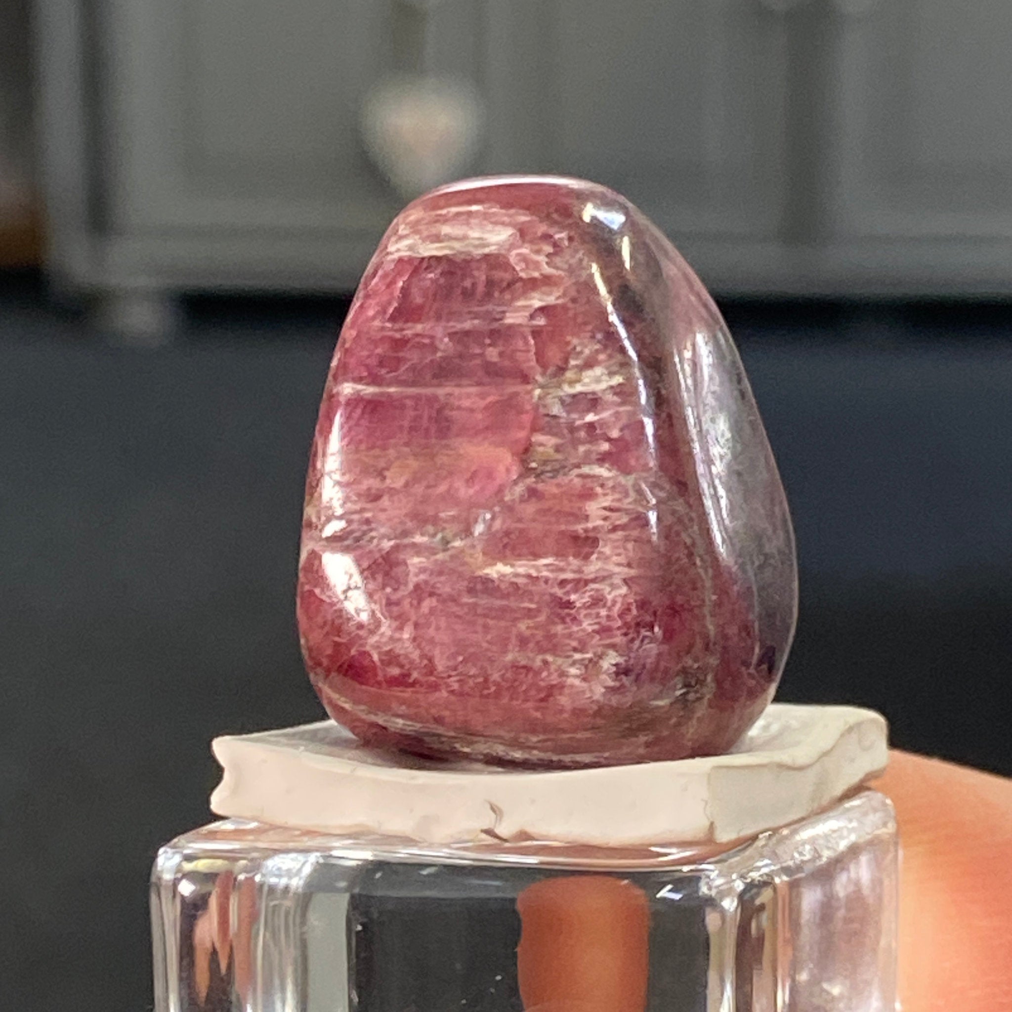 Rhodochrosite (AA Grade Tumbled) – Brazil