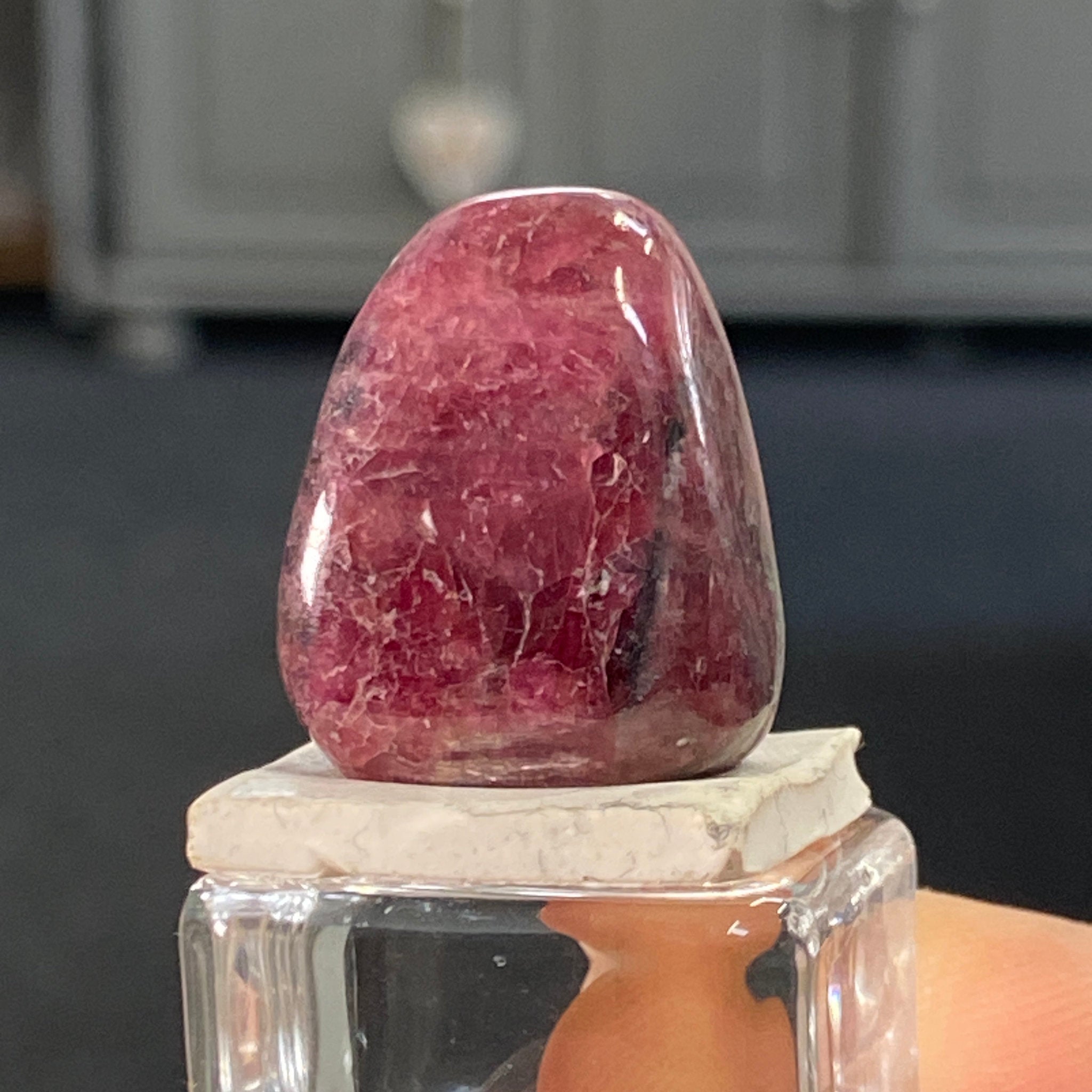 Rhodochrosite (AA Grade Tumbled) – Brazil