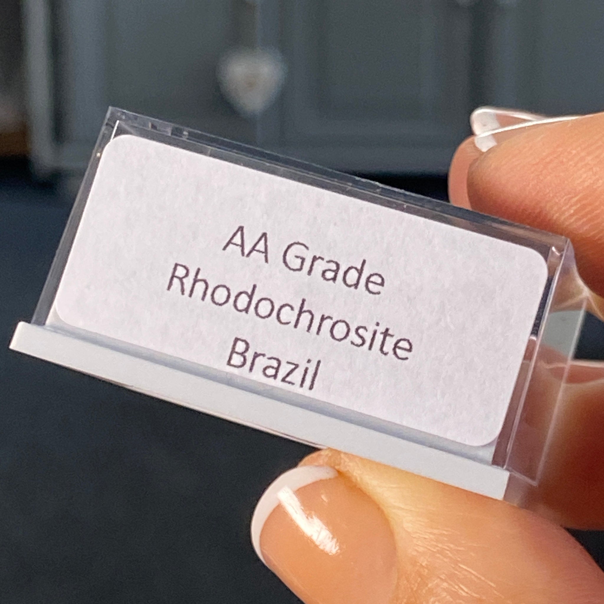 Rhodochrosite (AA Grade Tumbled) – Brazil