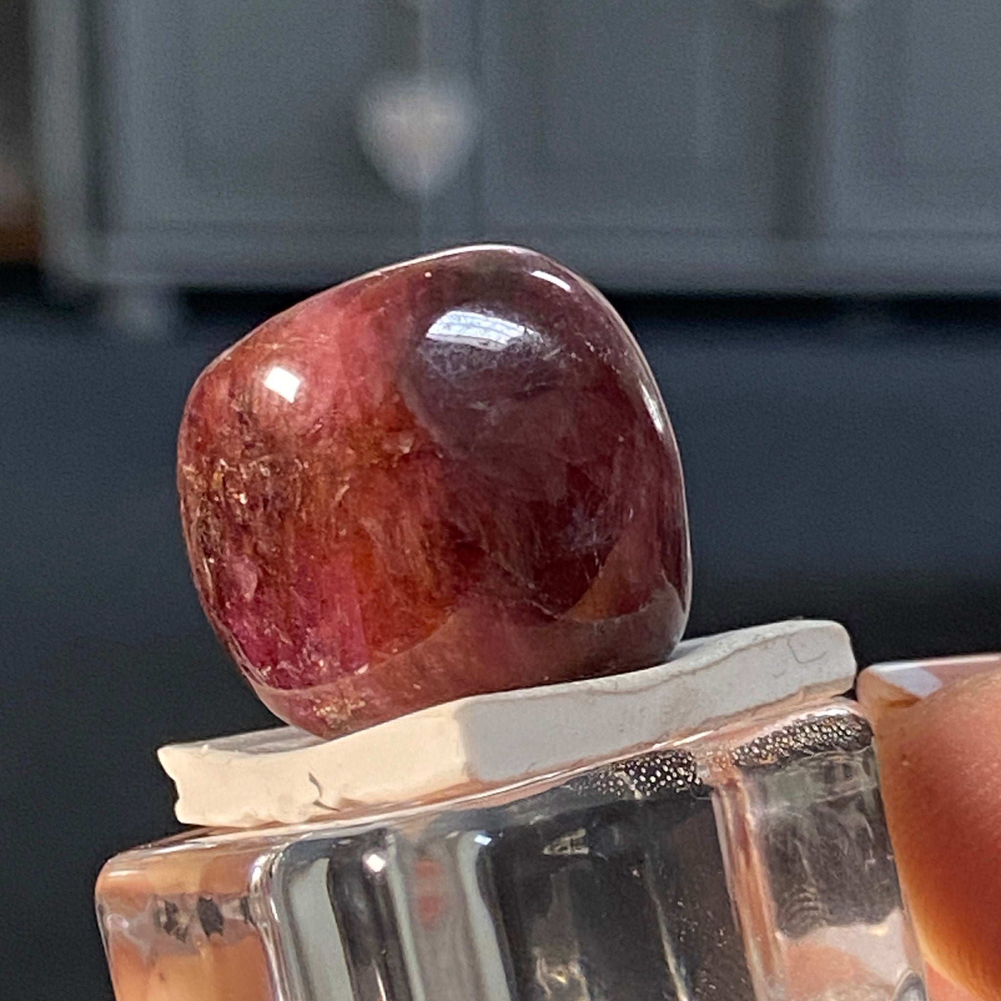 Rhodochrosite (AA Grade Tumbled) – Brazil