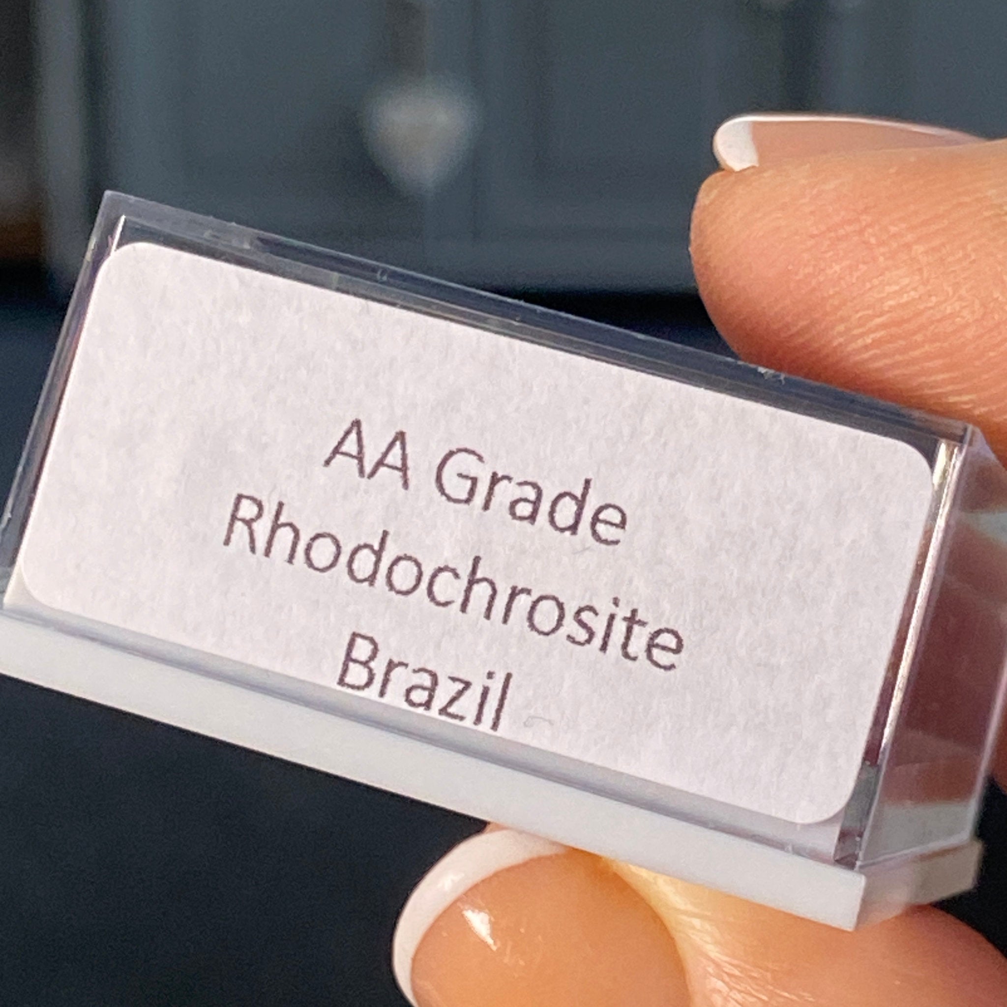 Rhodochrosite (AA Grade Tumbled) – Brazil