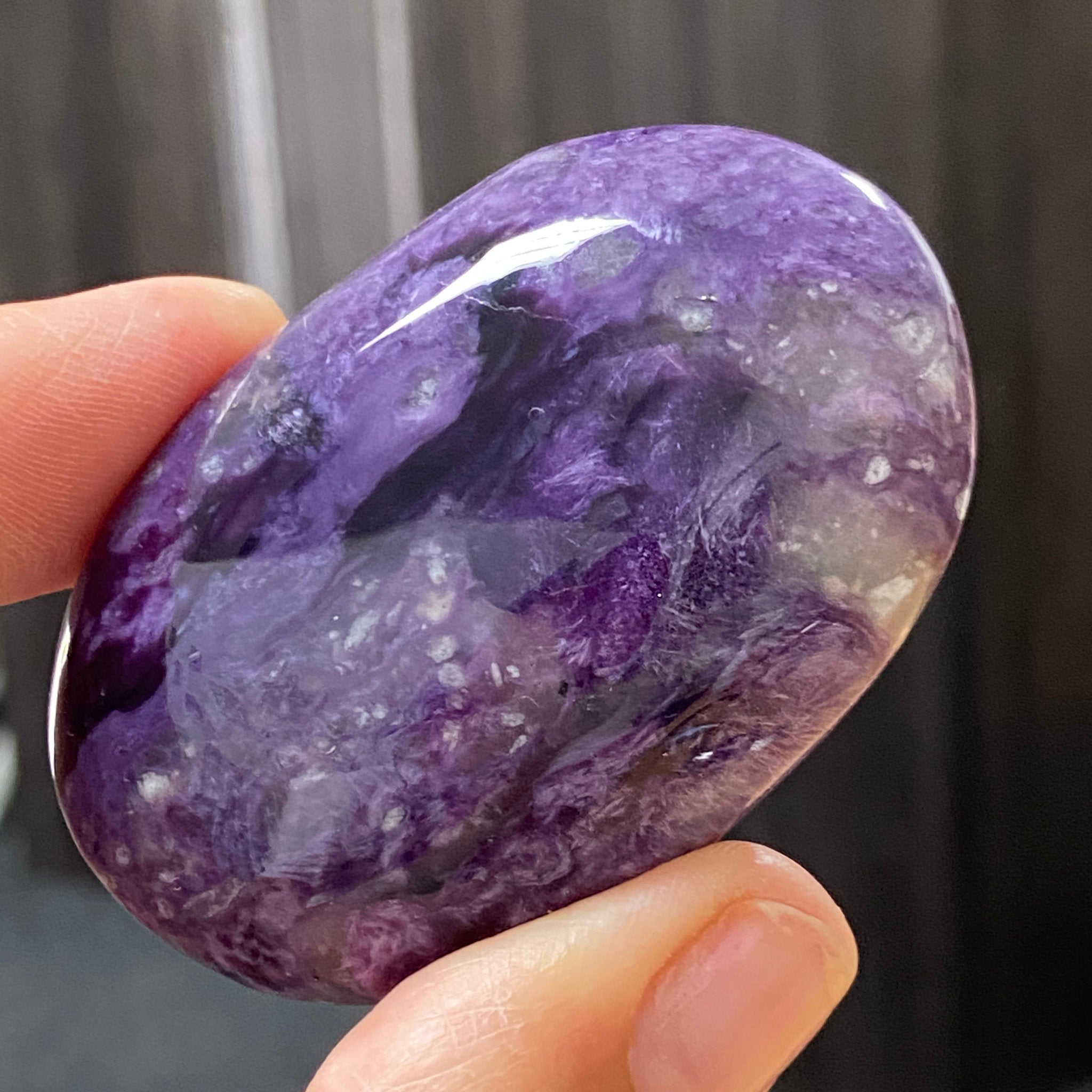 Charoite Palmstone - Russia