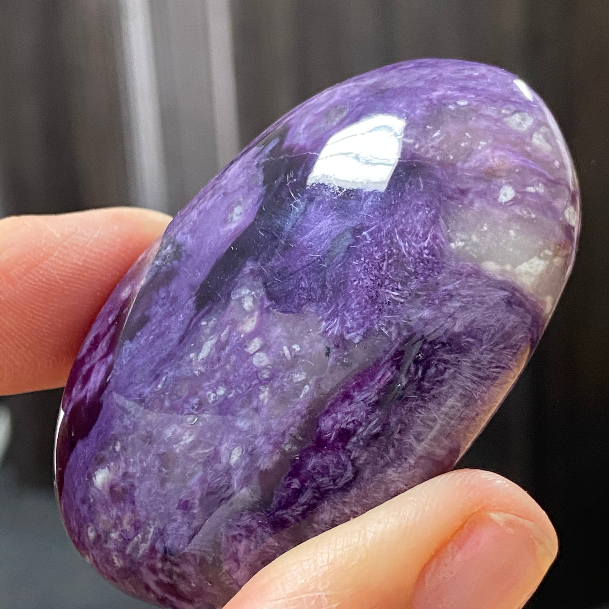 Charoite Palmstone - Russia