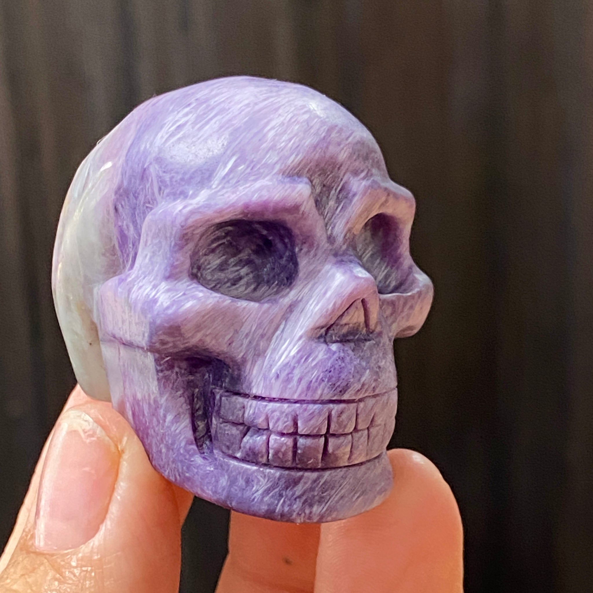 Charoite Skull – Russia