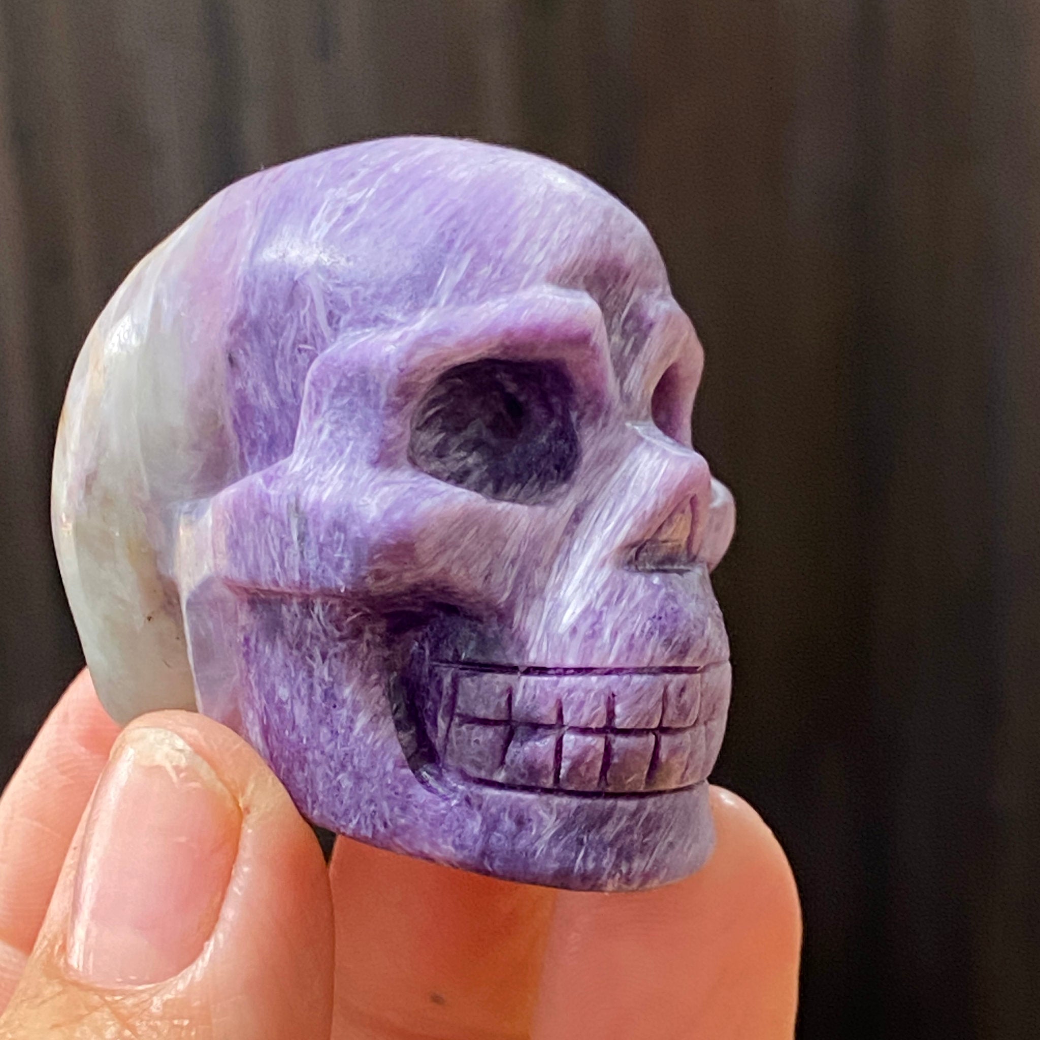 Charoite Skull – Russia