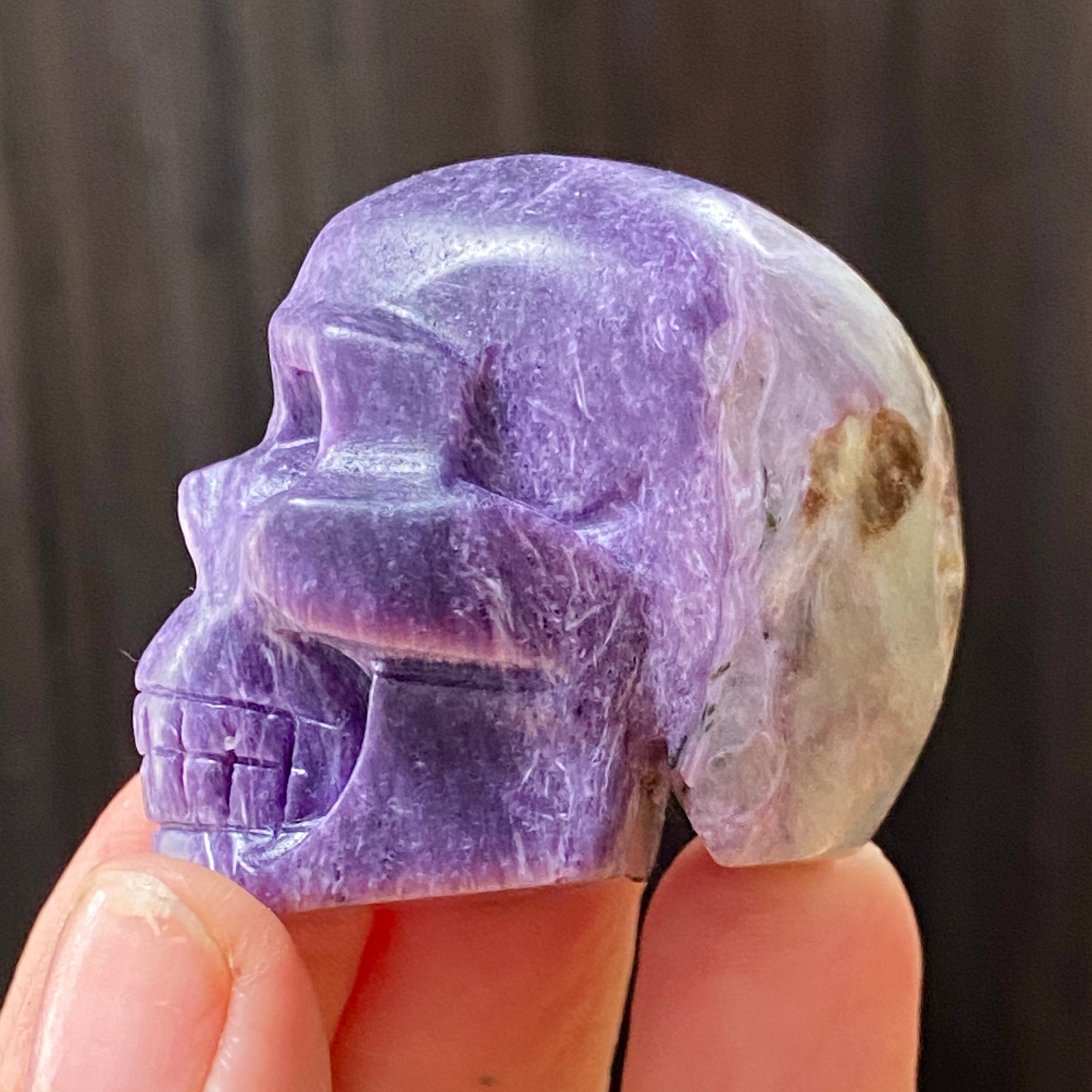 Charoite Skull – Russia