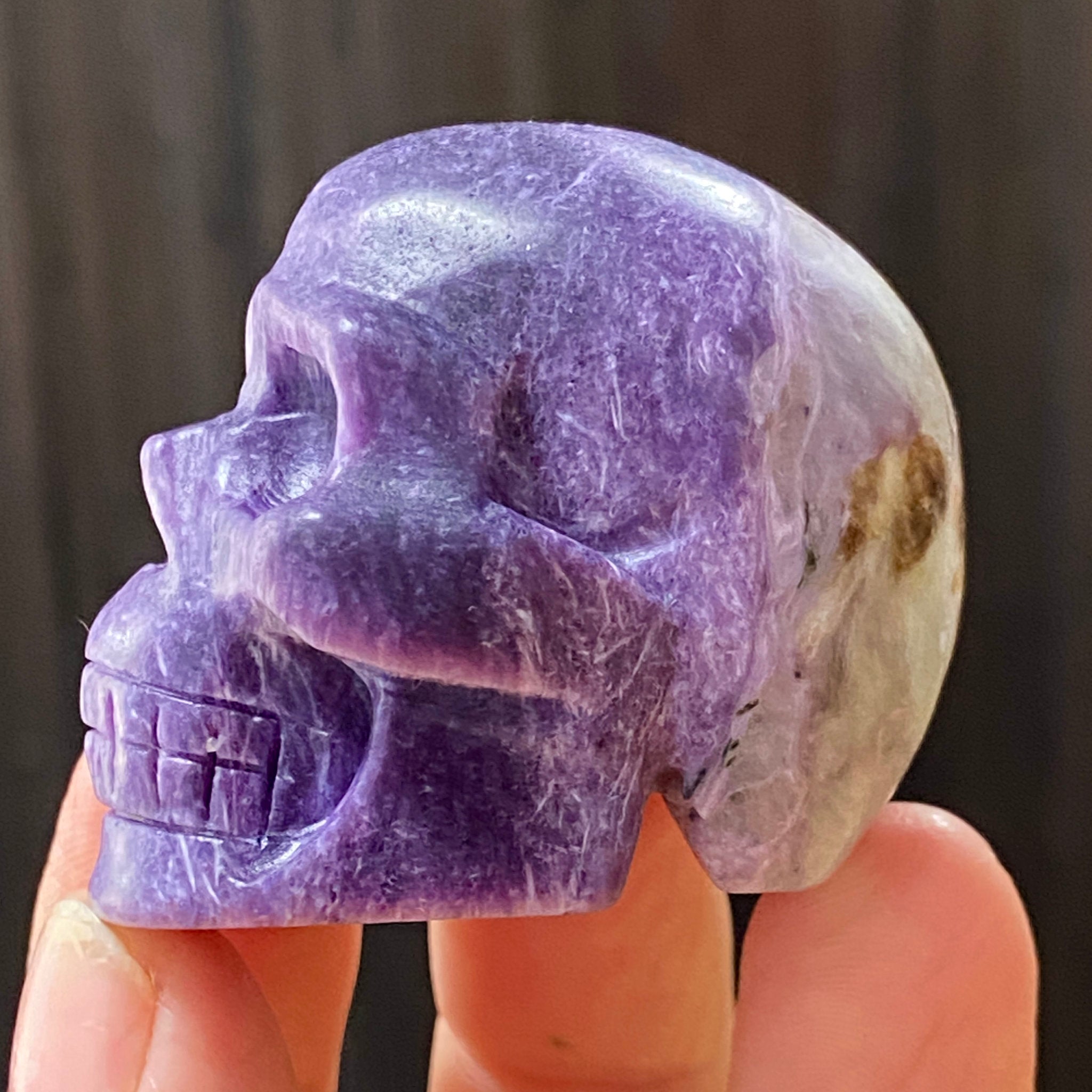 Charoite Skull – Russia