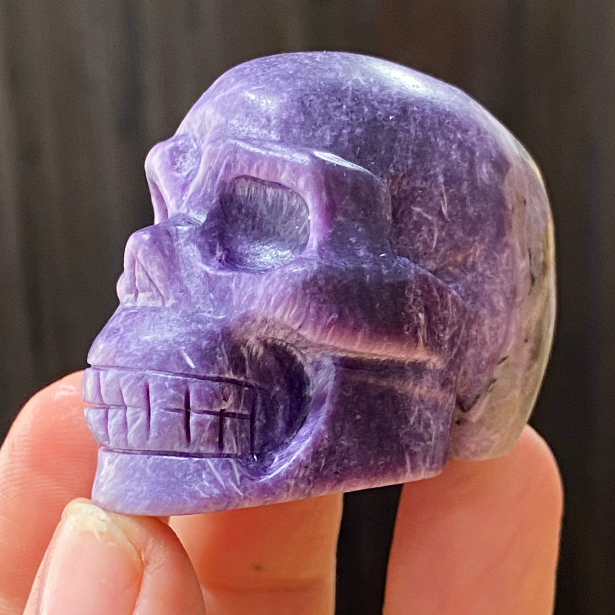 Charoite Skull – Russia