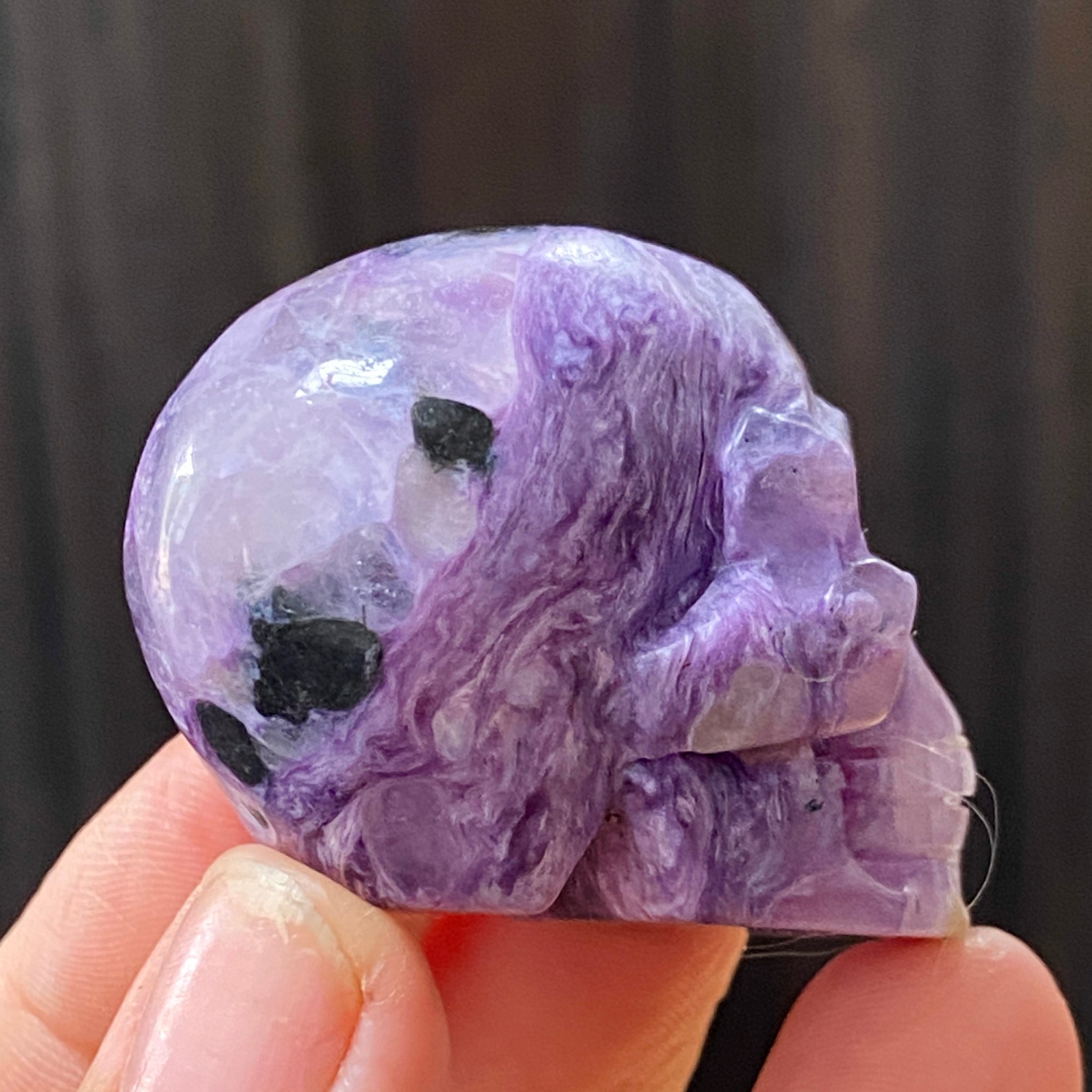 Charoite Skull – Russia