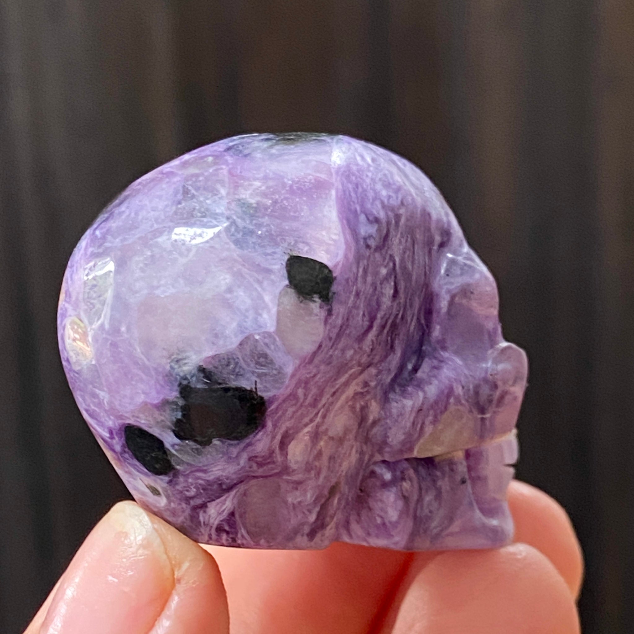 Charoite Skull – Russia